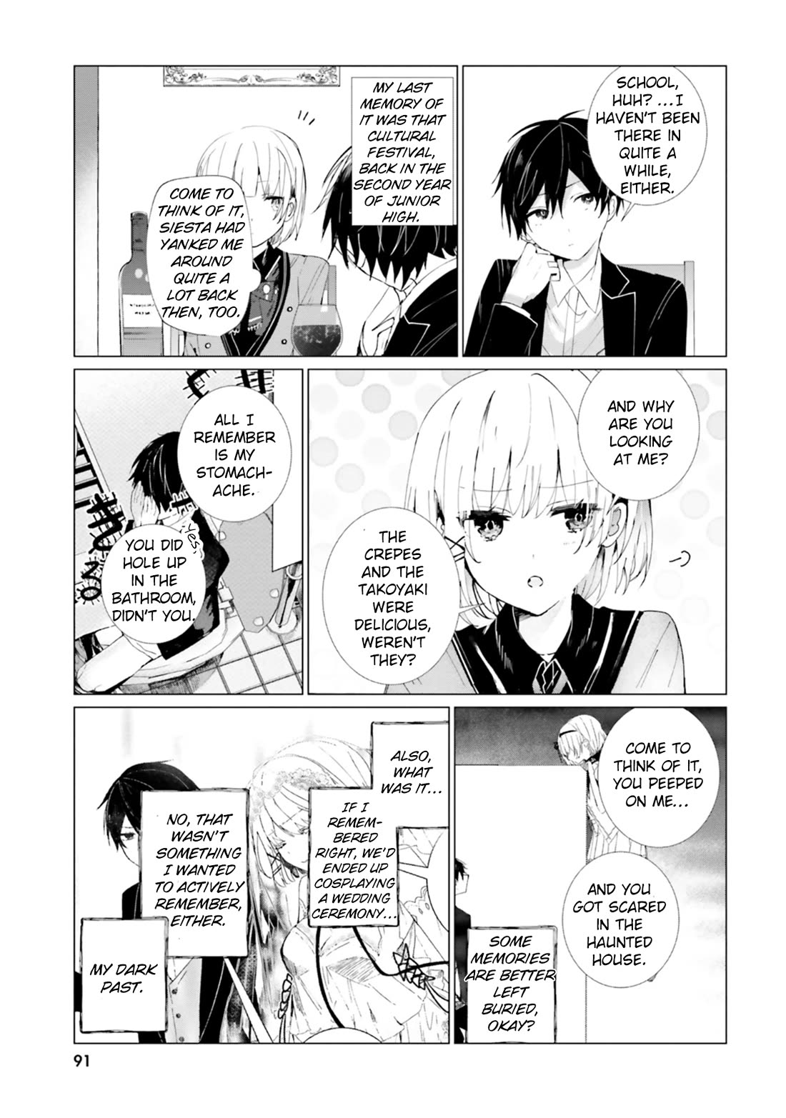 The Detective Is Already Dead - The Lost Memory Chapter 13 page 9 - Chapter 13: Underage Alcohol and Tobacco use is Strictly Prohibited by Law