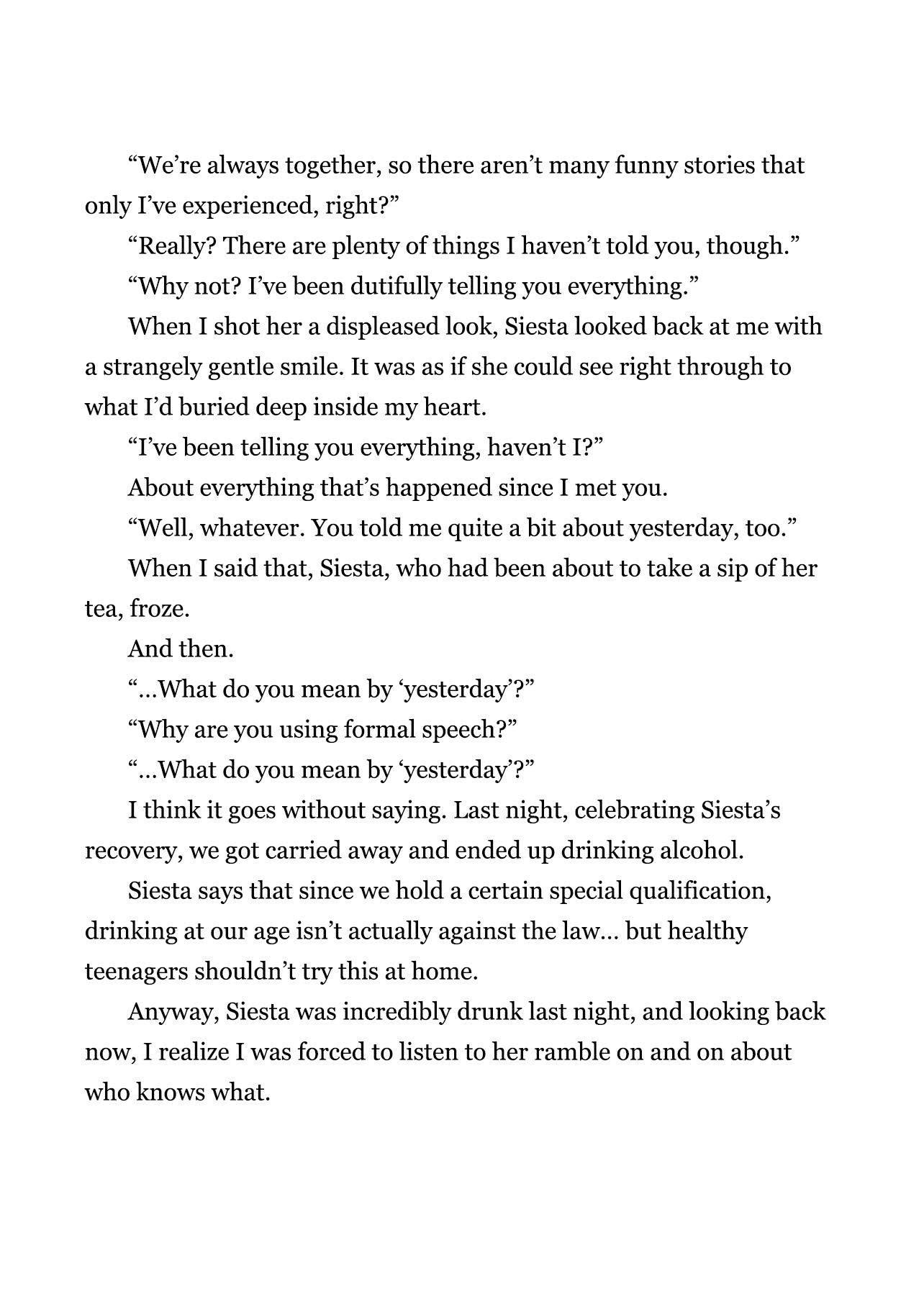 The Detective Is Already Dead - The Lost Memory Chapter 15.5 page 4 - Chapter 15.5: SS: The Right Answer for One Night