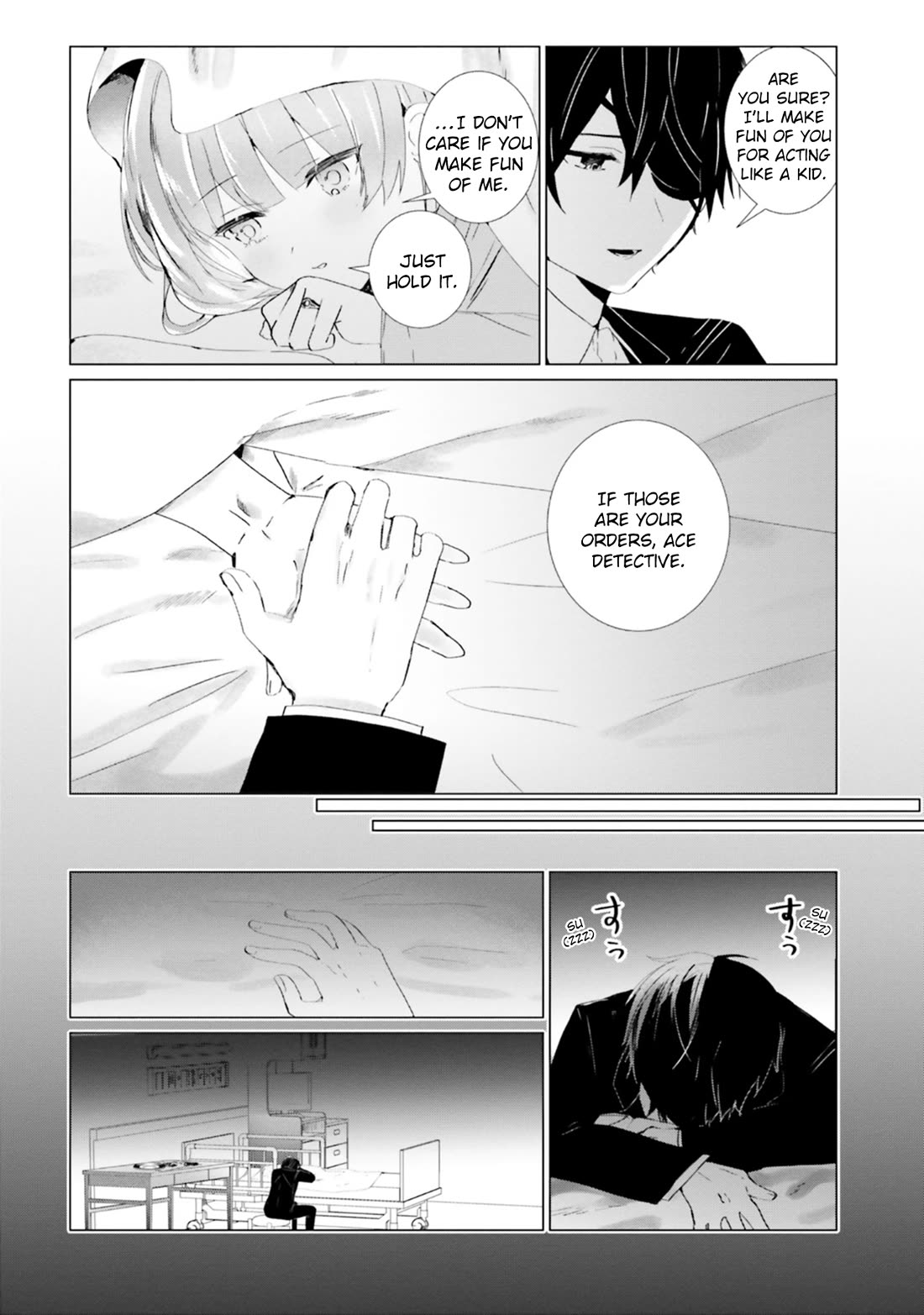 The Detective Is Already Dead - The Lost Memory Chapter 16 page 17 - Chapter 16: I Don’t Care if You make Fun of Me