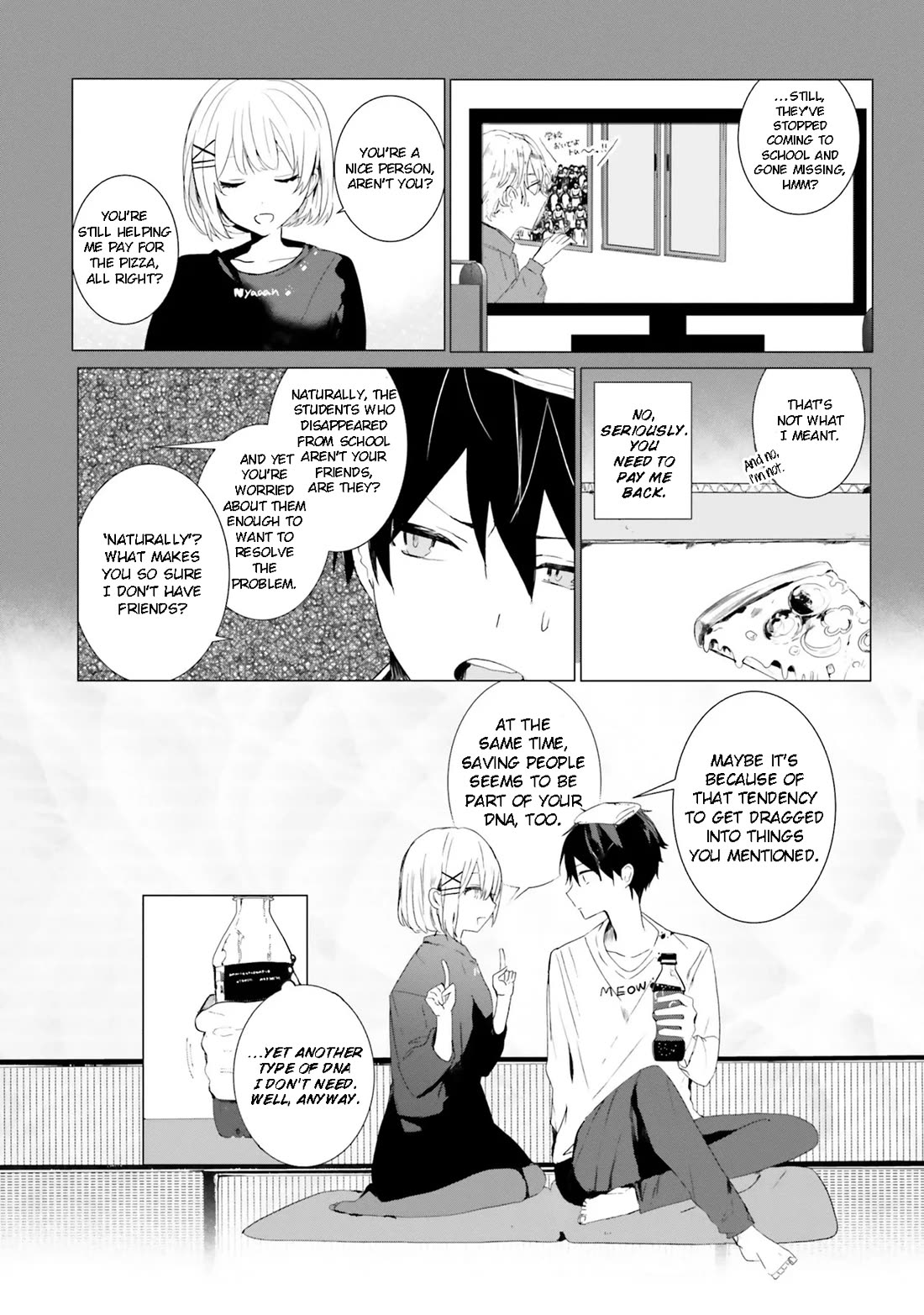 The Detective Is Already Dead - The Lost Memory Chapter 2 page 8 - Chapter 2: And Now For The Teen Rom-Com Shenanigans