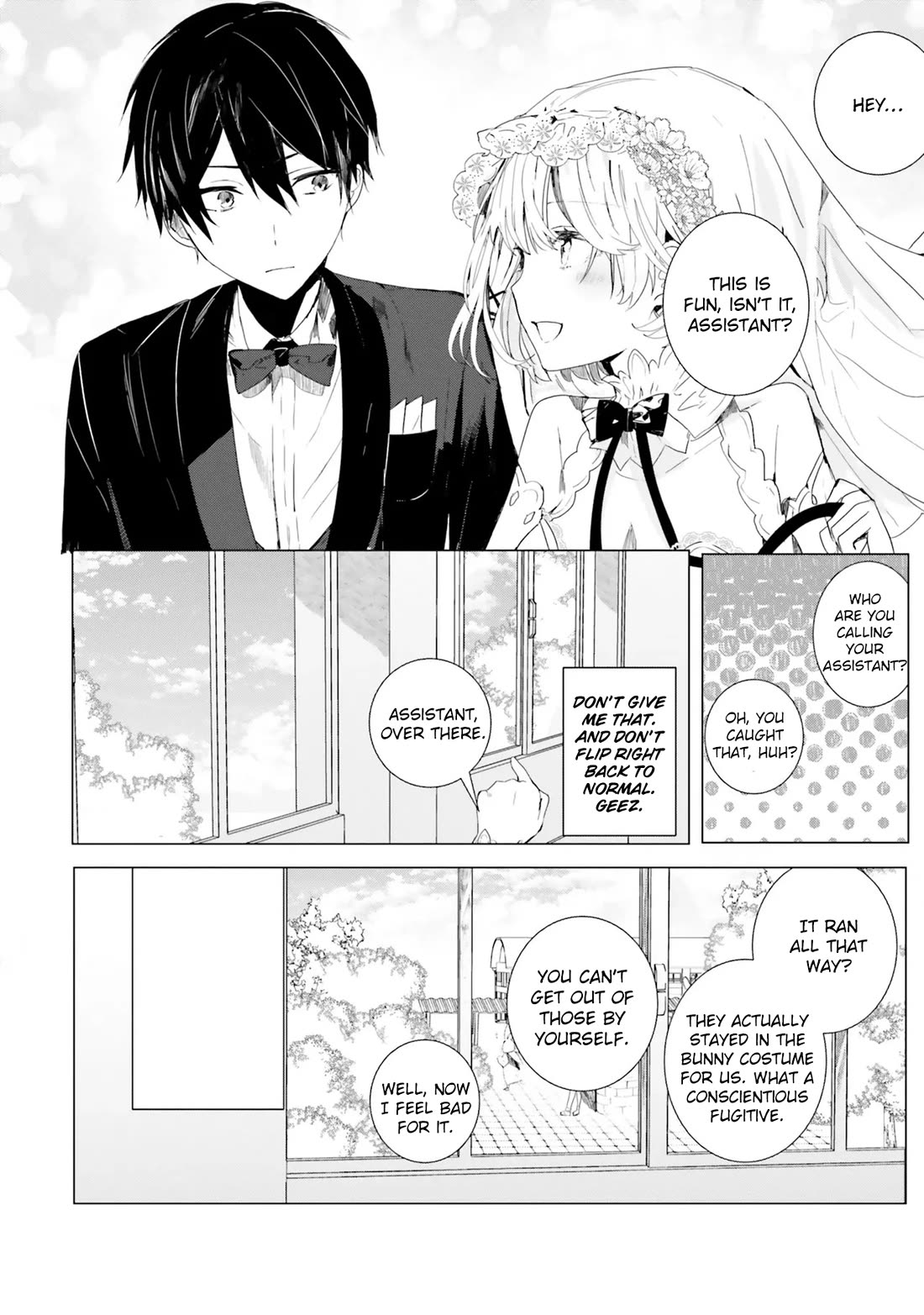 The Detective Is Already Dead - The Lost Memory Chapter 3 page 15 - Chapter 3: A Pure White Dress and The Flying Bride