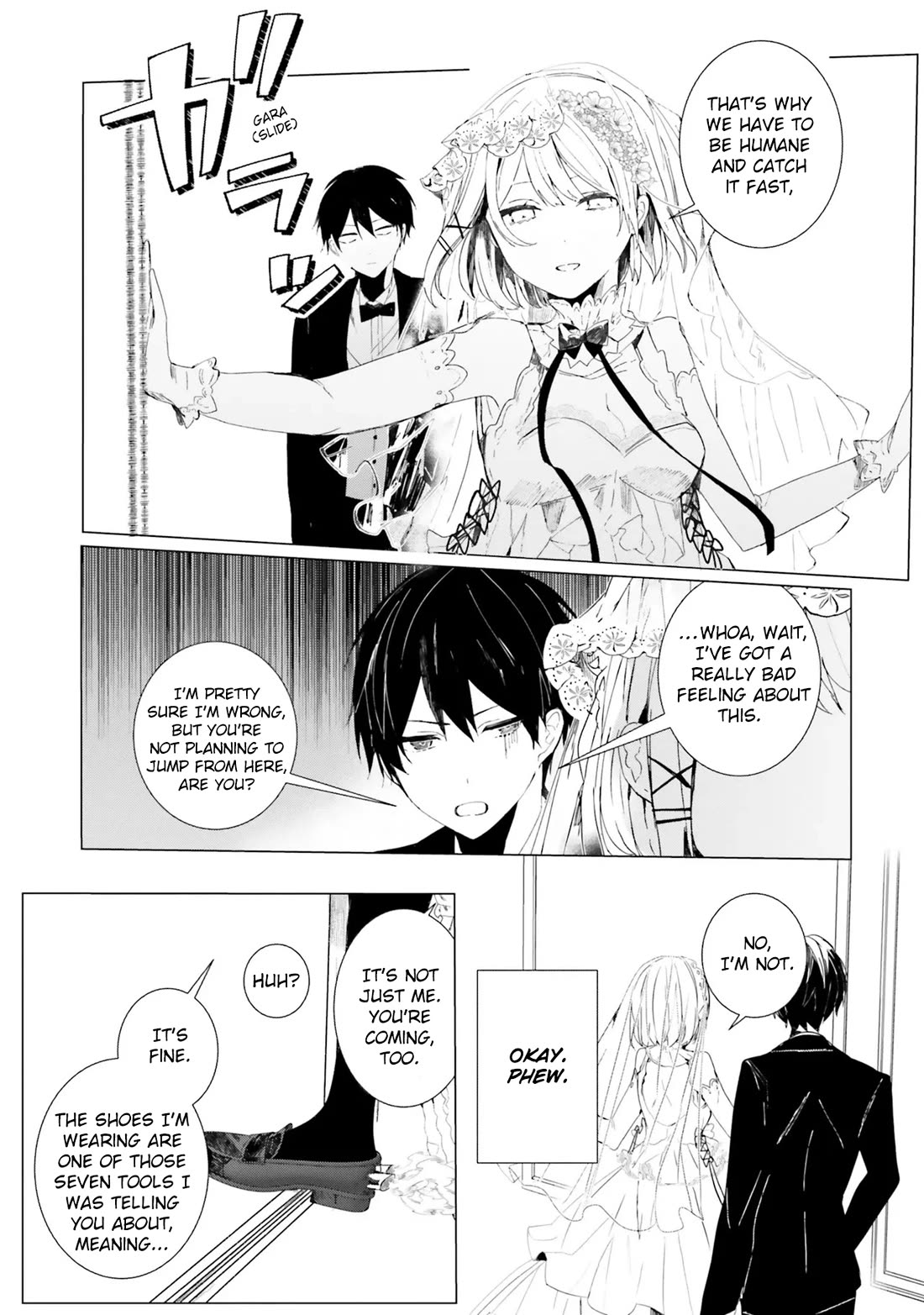 The Detective Is Already Dead - The Lost Memory Chapter 3 page 16 - Chapter 3: A Pure White Dress and The Flying Bride