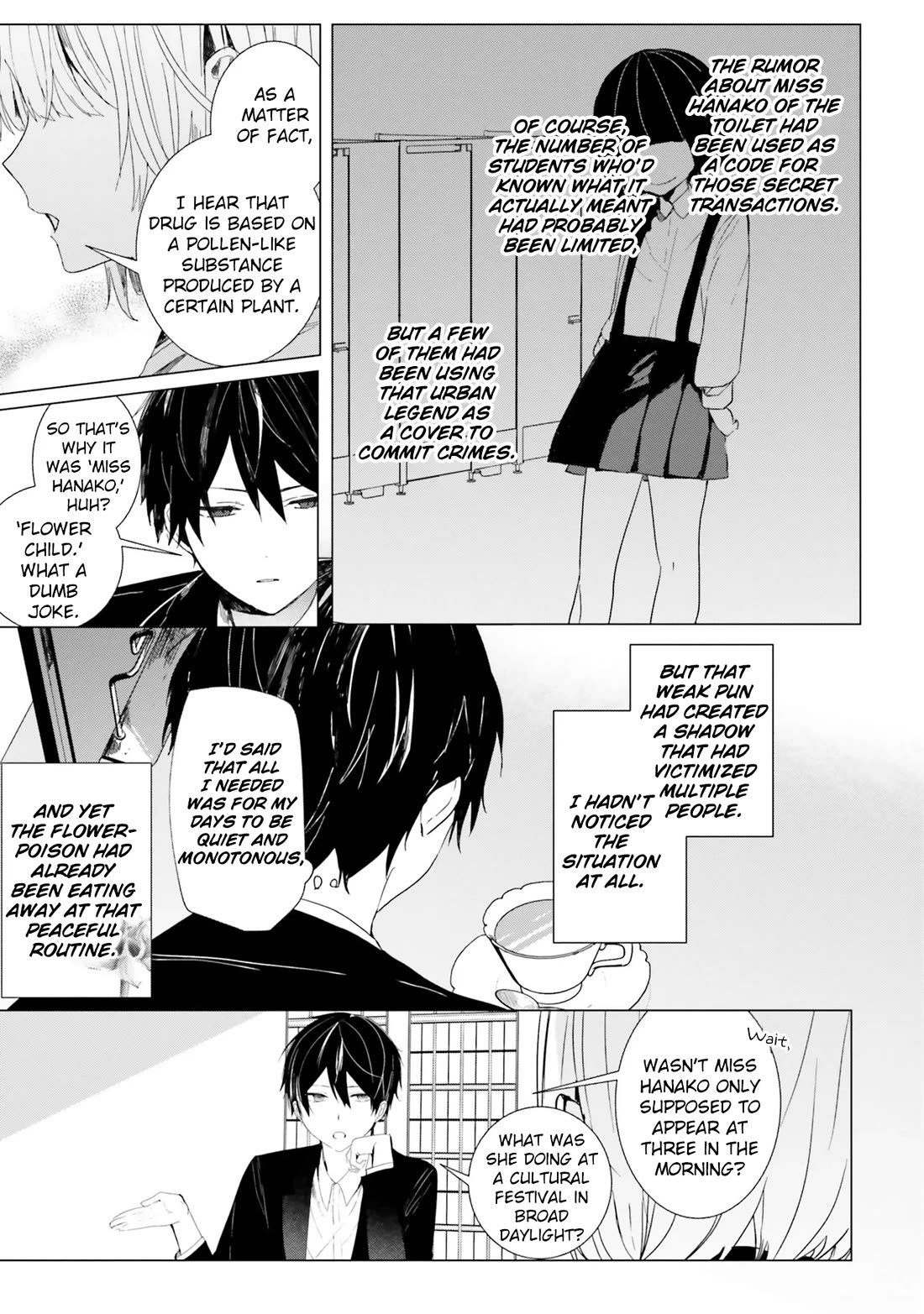 The Detective Is Already Dead - The Lost Memory Chapter 3 page 20 - Chapter 3: A Pure White Dress and The Flying Bride