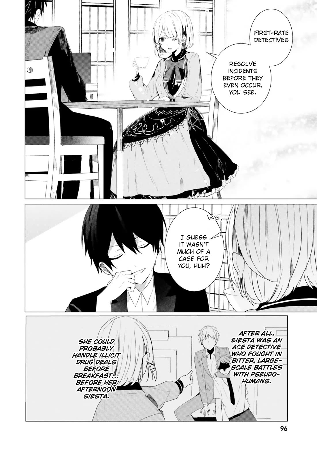 The Detective Is Already Dead - The Lost Memory Chapter 3 page 23 - Chapter 3: A Pure White Dress and The Flying Bride