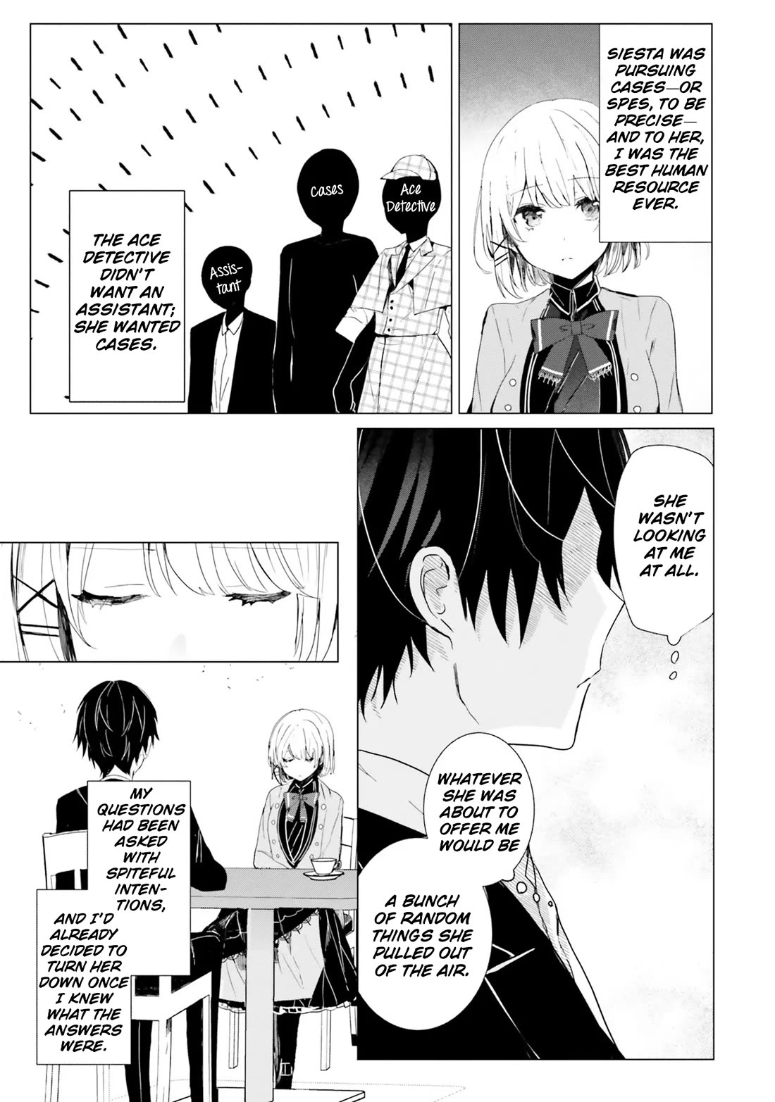 The Detective Is Already Dead - The Lost Memory Chapter 3 page 28 - Chapter 3: A Pure White Dress and The Flying Bride