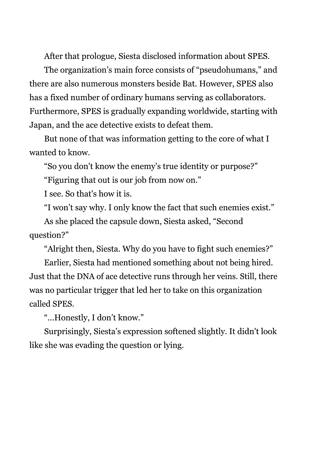The Detective Is Already Dead - The Lost Memory Chapter 4.5 page 4 - Chapter 4.5: SS: The Continuation of That Day, Someday in the Future