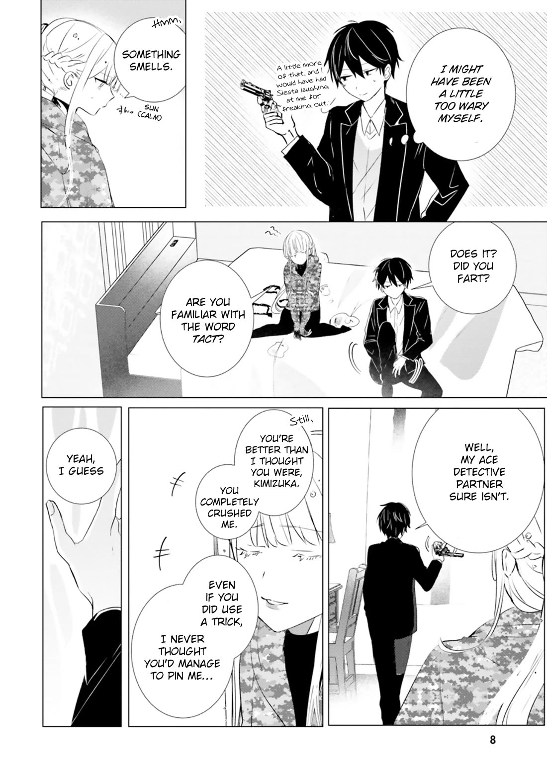 The Detective Is Already Dead - The Lost Memory Chapter 5 page 8 - Chapter 5: The Crimson Devil, The Ice Queen <Part 1>