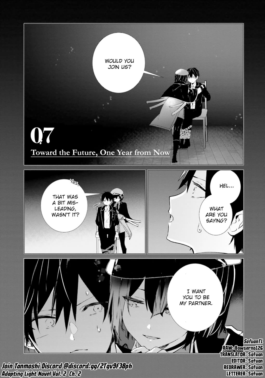 The Detective Is Already Dead - The Lost Memory Chapter 7 page 1 - Chapter 7: Toward the Future, One Year from Now