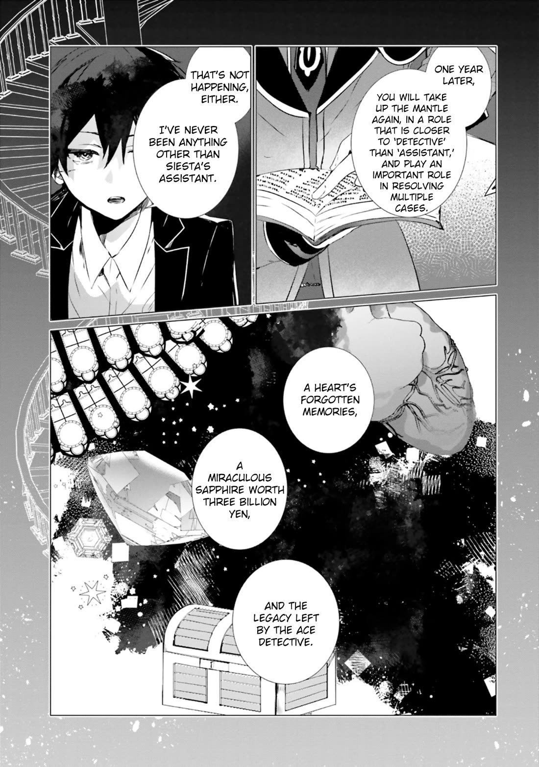 The Detective Is Already Dead - The Lost Memory Chapter 7 page 13 - Chapter 7: Toward the Future, One Year from Now