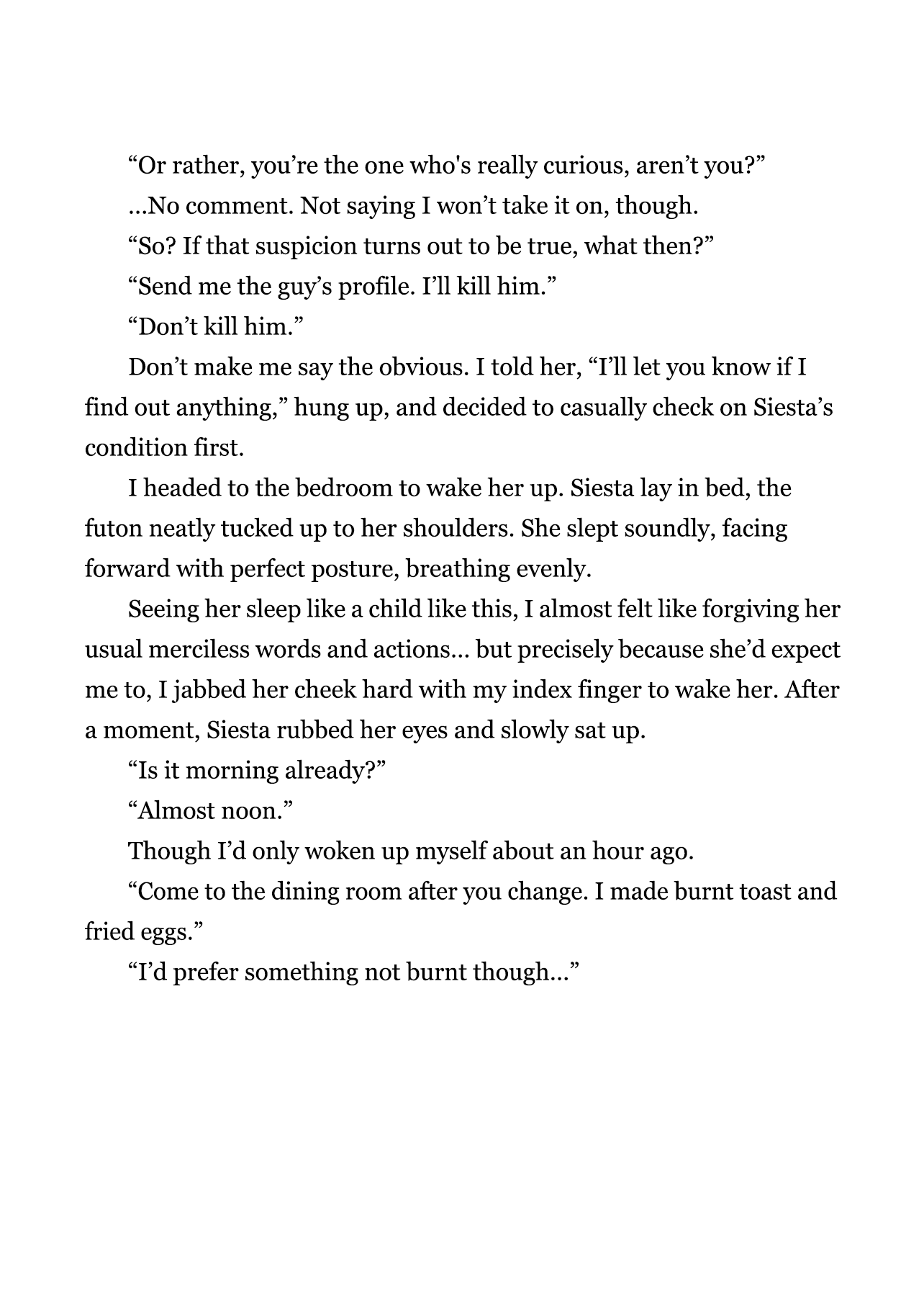 The Detective Is Already Dead - The Lost Memory Chapter 9.5 page 3 - Chapter 9.5: SS: I Never said it was Business