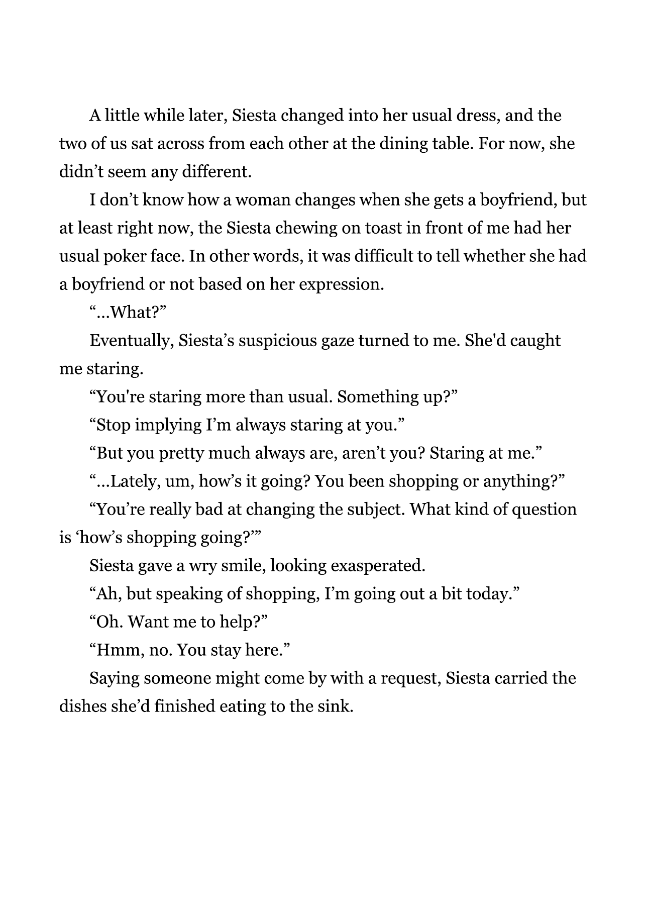 The Detective Is Already Dead - The Lost Memory Chapter 9.5 page 4 - Chapter 9.5: SS: I Never said it was Business