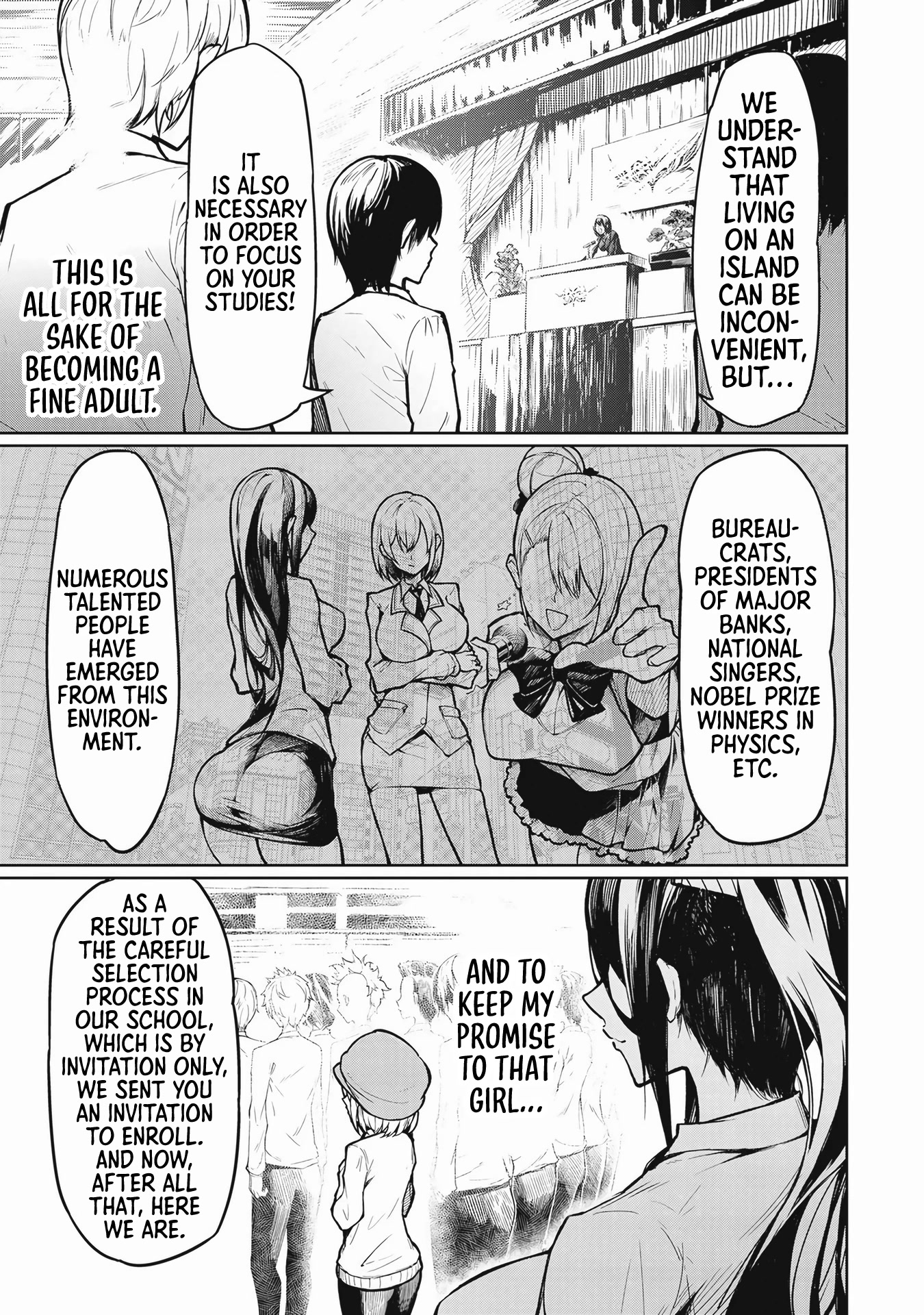 The Devil Fascinates Me In Heavenly Prison Chapter 1 page 6 - Chapter 1