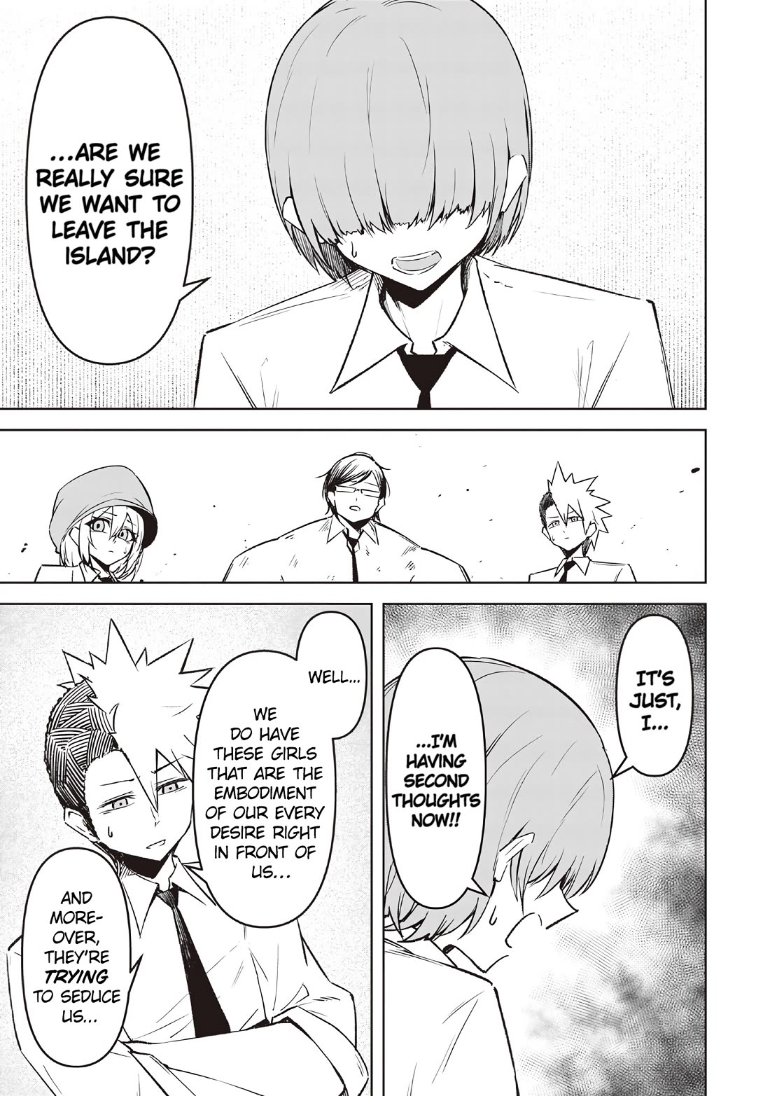 The Devil Fascinates Me In Heavenly Prison Chapter 17 page 11 - Chapter 17: Escaping from the Demons
