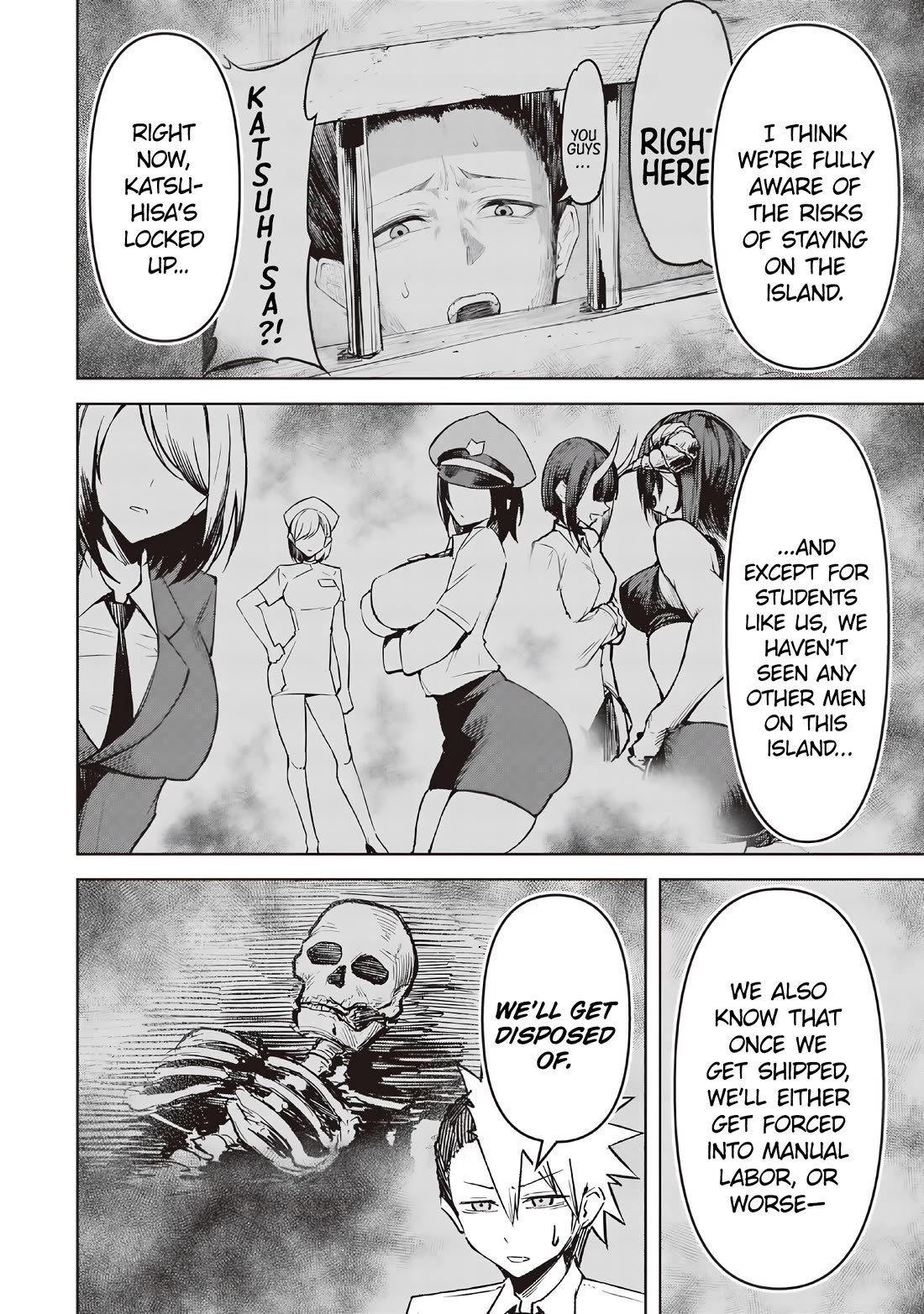 The Devil Fascinates Me In Heavenly Prison Chapter 17 page 12 - Chapter 17: Escaping from the Demons