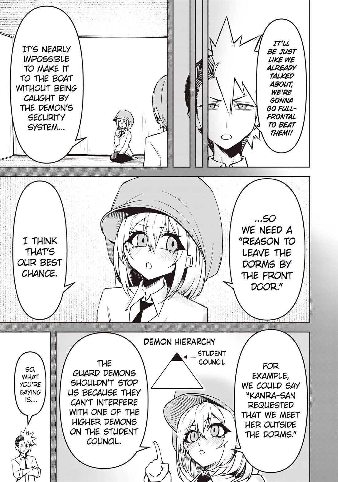The Devil Fascinates Me In Heavenly Prison Chapter 17 page 17 - Chapter 17: Escaping from the Demons