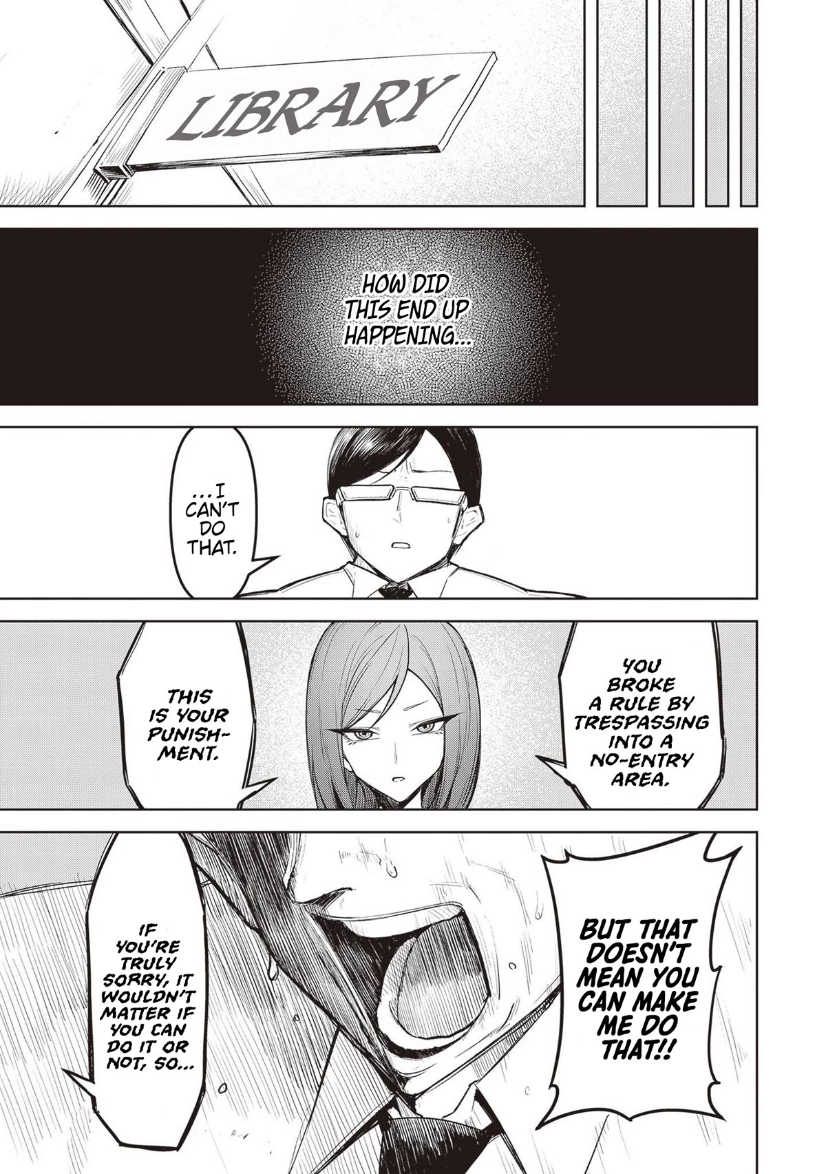 The Devil Fascinates Me In Heavenly Prison Chapter 7 page 22 - Chapter 7: Boobs and Answers