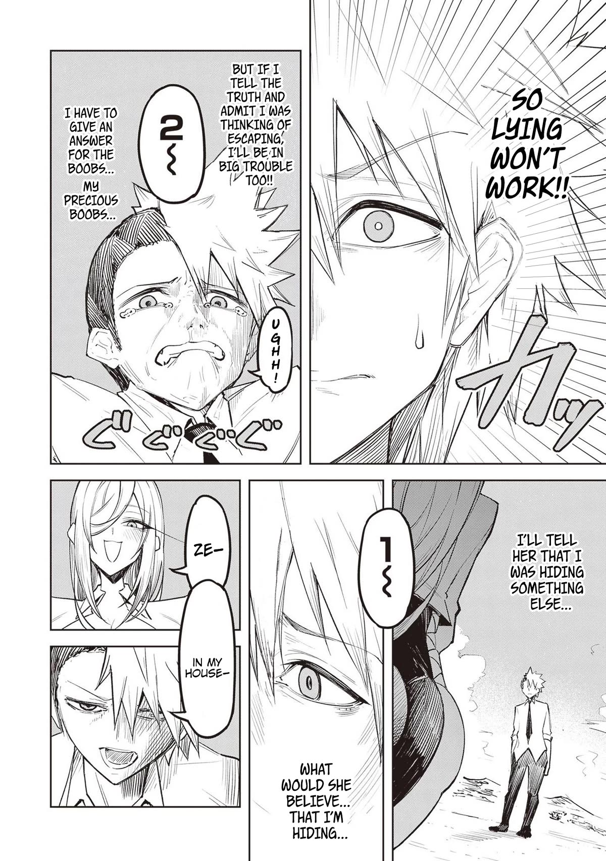The Devil Fascinates Me In Heavenly Prison Chapter 7 page 7 - Chapter 7: Boobs and Answers