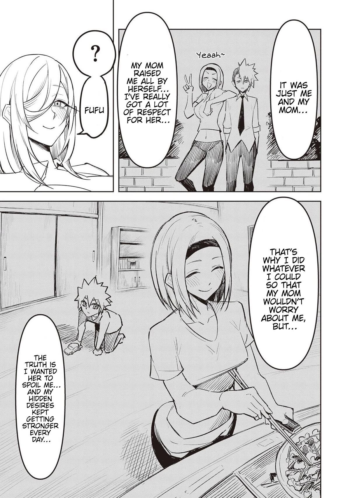 The Devil Fascinates Me In Heavenly Prison Chapter 7 page 8 - Chapter 7: Boobs and Answers