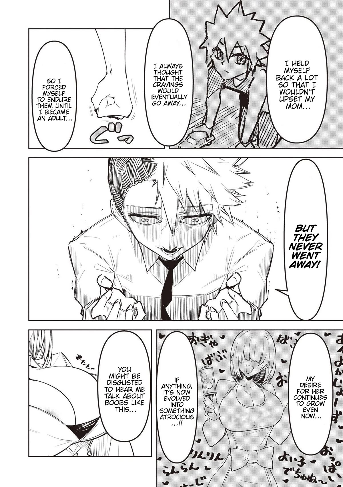 The Devil Fascinates Me In Heavenly Prison Chapter 7 page 9 - Chapter 7: Boobs and Answers