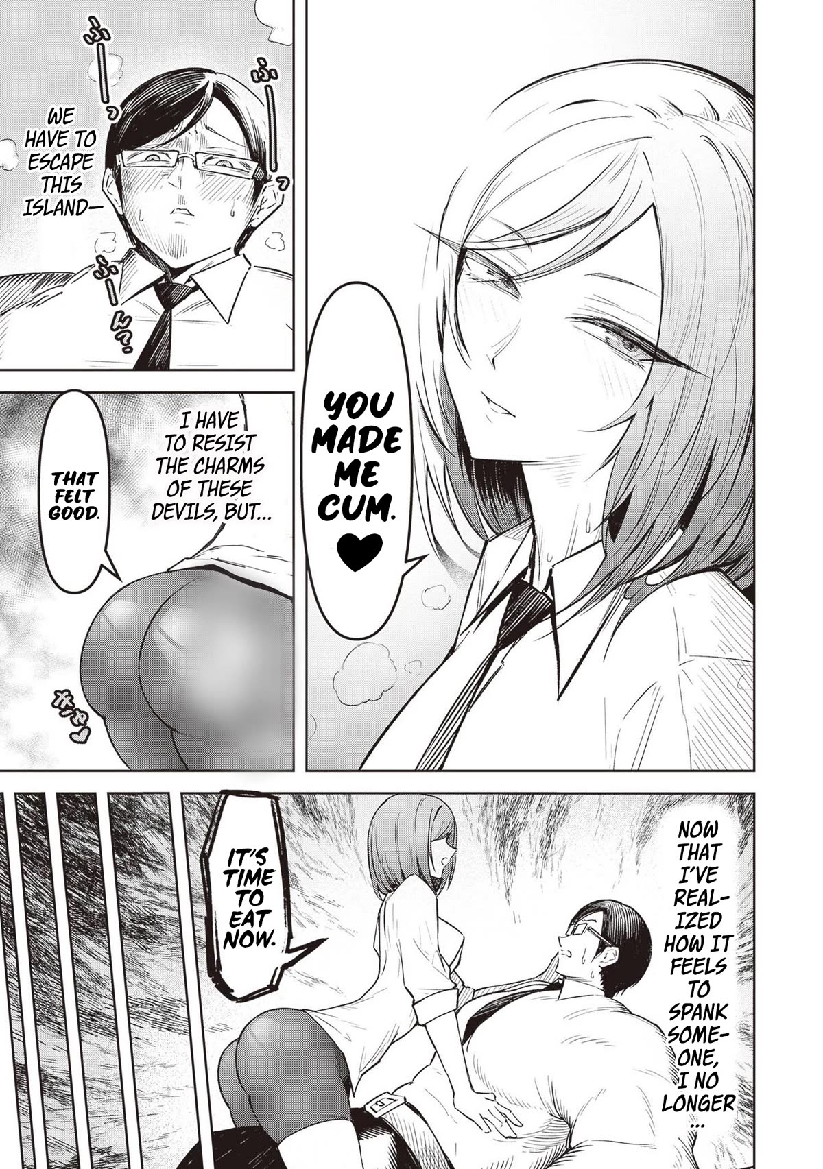 The Devil Fascinates Me In Heavenly Prison Chapter 8 page 11 - Chapter 8: Spanking