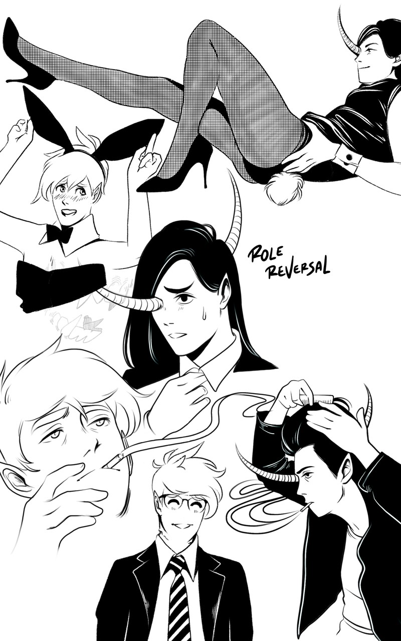 The Devil is a Handsome Man Chapter 40 page 11 - Chapter 40: Halloween Sexy & Cute special + contest