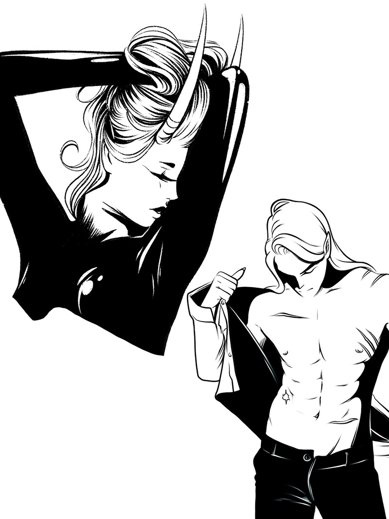 The Devil is a Handsome Man Chapter 40 page 39 - Chapter 40: Halloween Sexy & Cute special + contest
