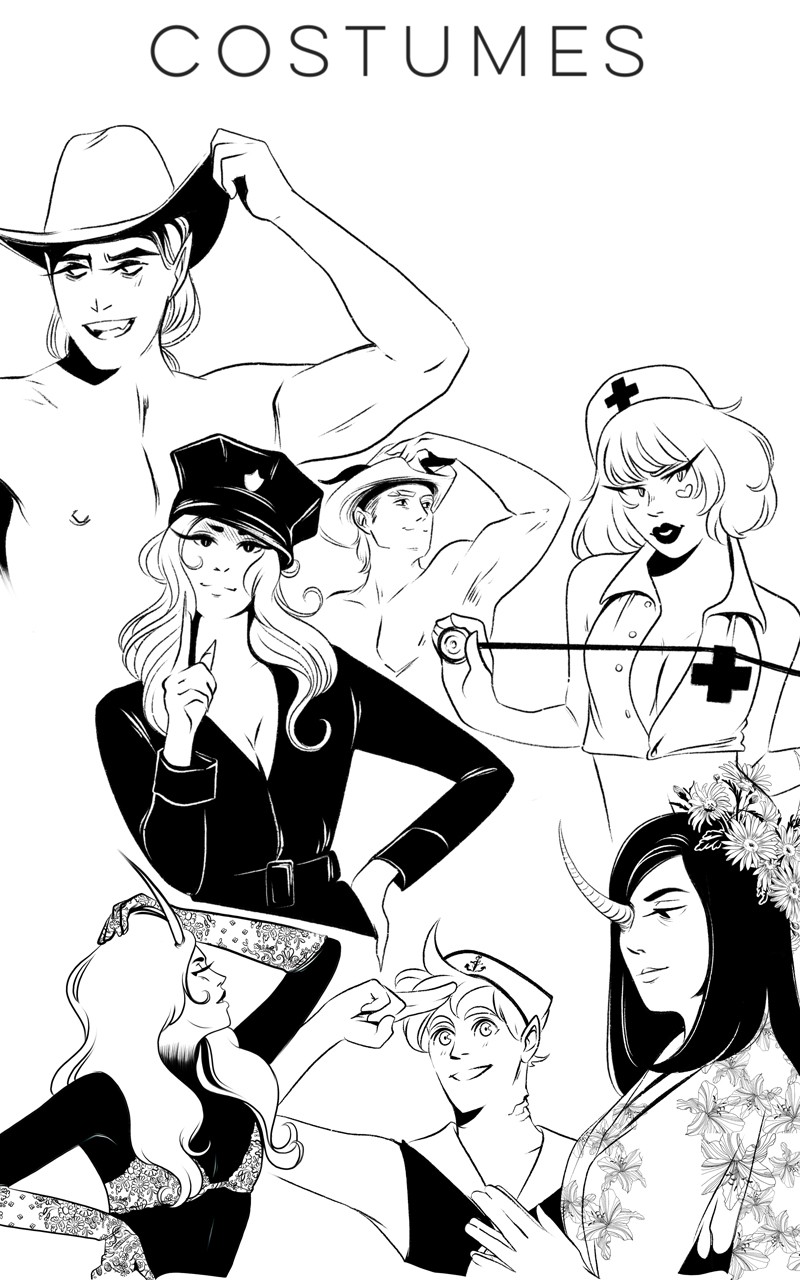 The Devil is a Handsome Man Chapter 40 page 7 - Chapter 40: Halloween Sexy & Cute special + contest