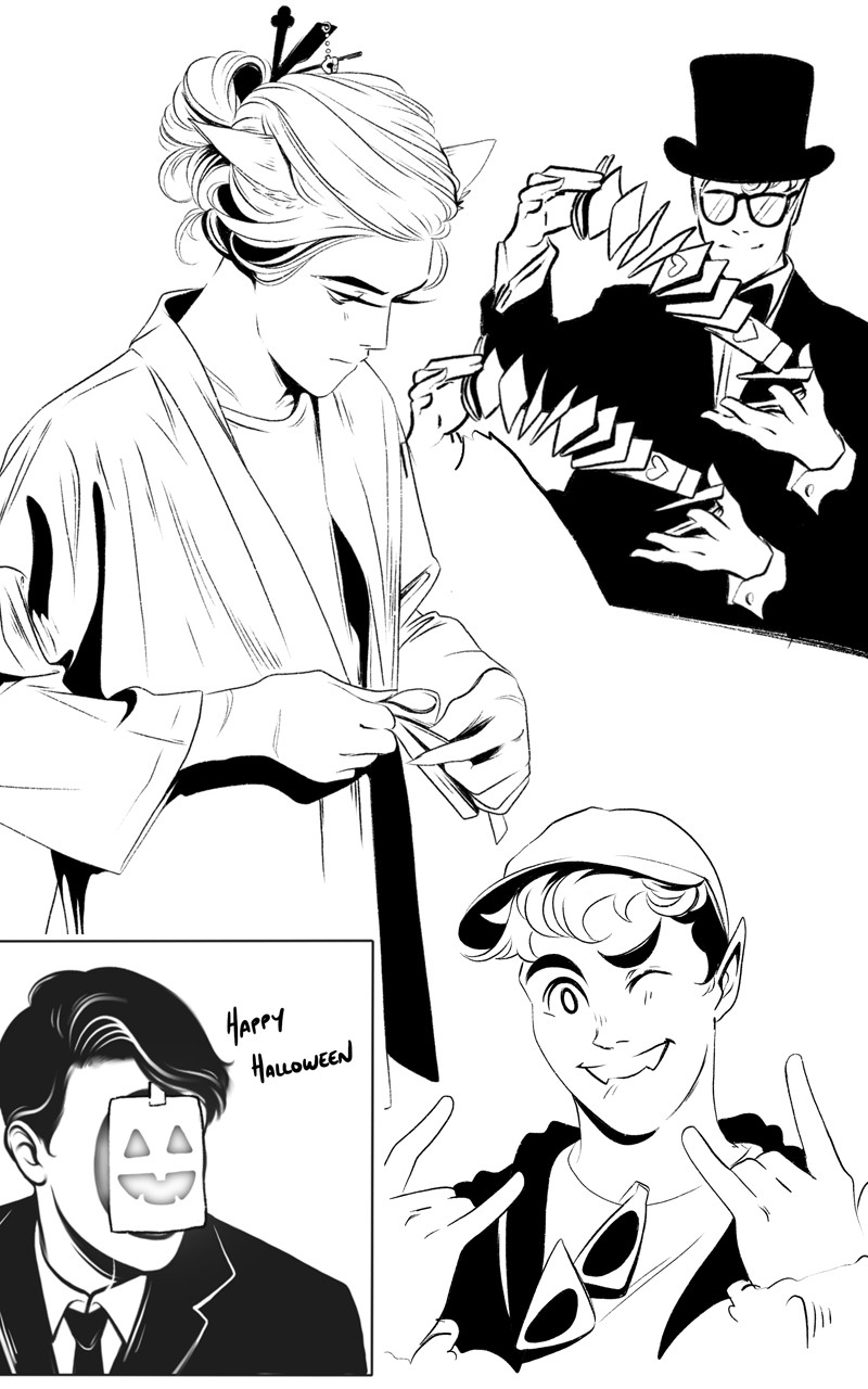 The Devil is a Handsome Man Chapter 40 page 8 - Chapter 40: Halloween Sexy & Cute special + contest