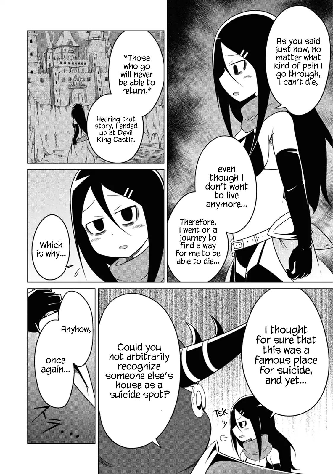 The Devil is Troubled by the Suicidal Heroine Chapter 1 page 14 - Chapter 1: The Devil Is Troubled By The Suicidal Heroine!