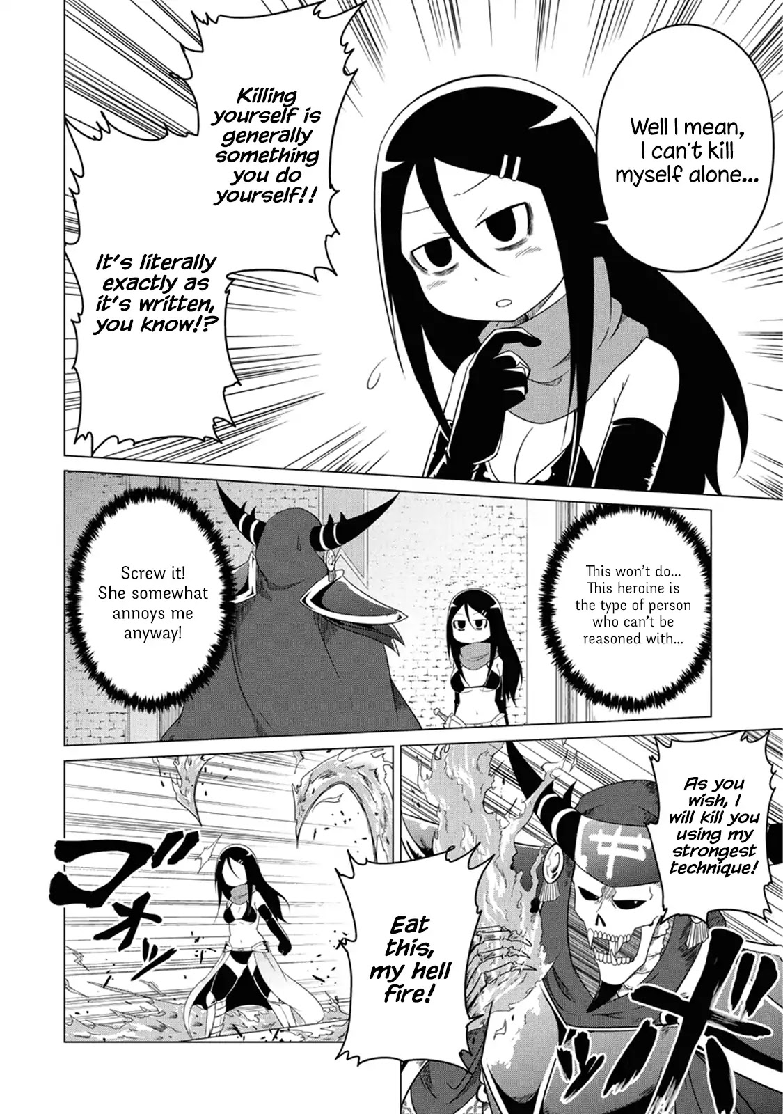 The Devil is Troubled by the Suicidal Heroine Chapter 1 page 16 - Chapter 1: The Devil Is Troubled By The Suicidal Heroine!