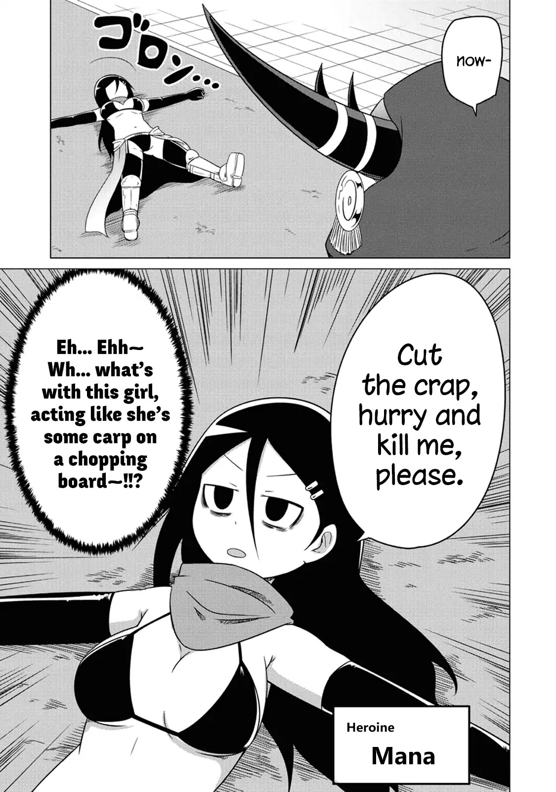 The Devil is Troubled by the Suicidal Heroine Chapter 1 page 4 - Chapter 1: The Devil Is Troubled By The Suicidal Heroine!