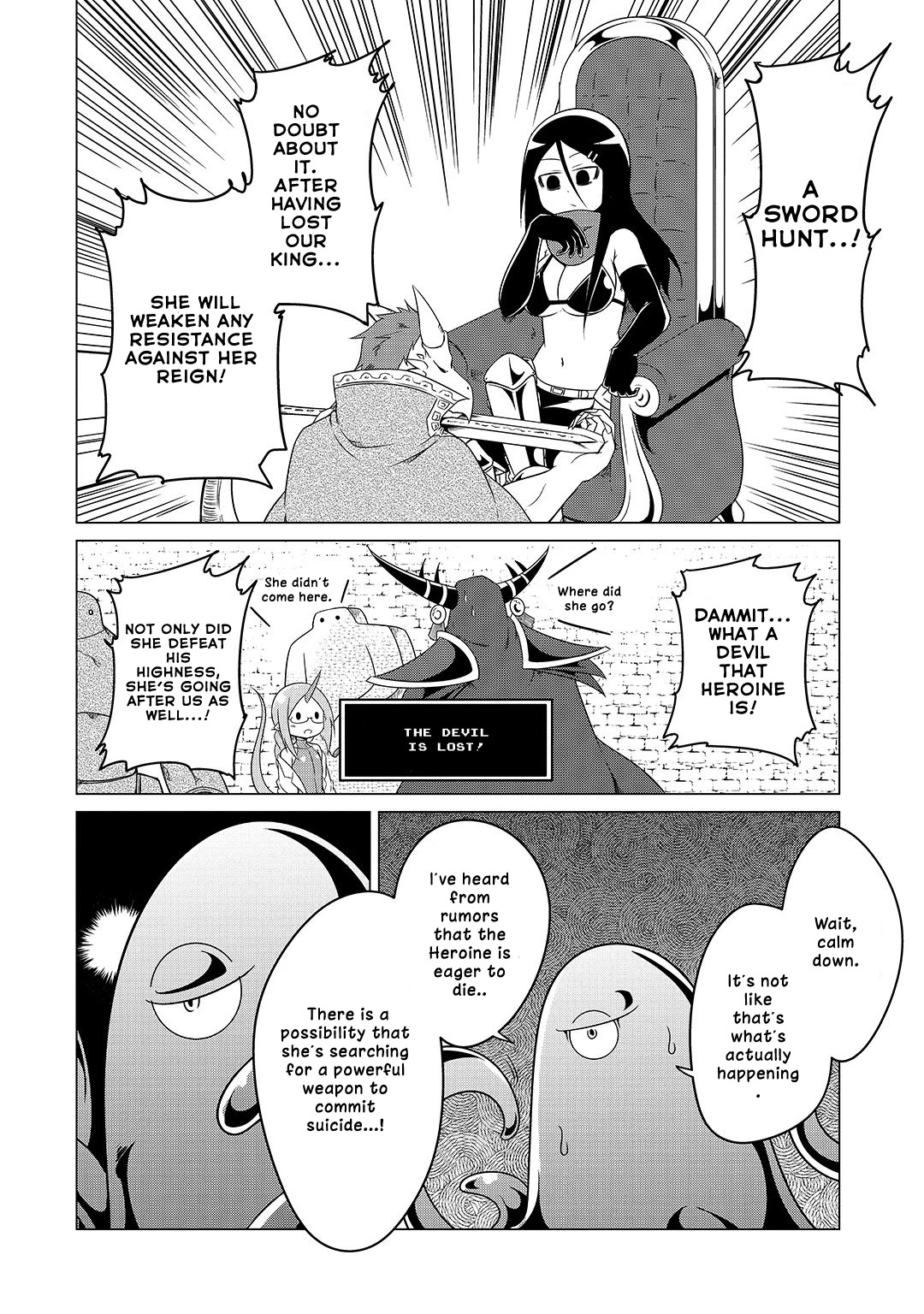 The Devil is Troubled by the Suicidal Heroine Chapter 10 page 14 - Chapter 10: The Monsters Are Troubled By The Suicidal Heroine