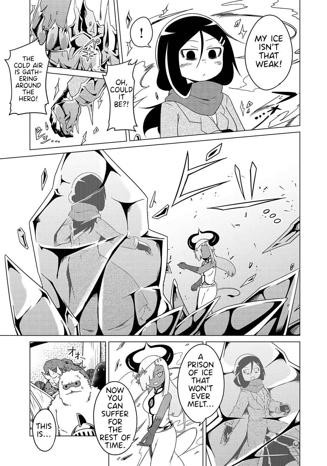The Devil is Troubled by the Suicidal Heroine Chapter 13 page 11 - Chapter 13: Mana and Gomotan Battle It Out!