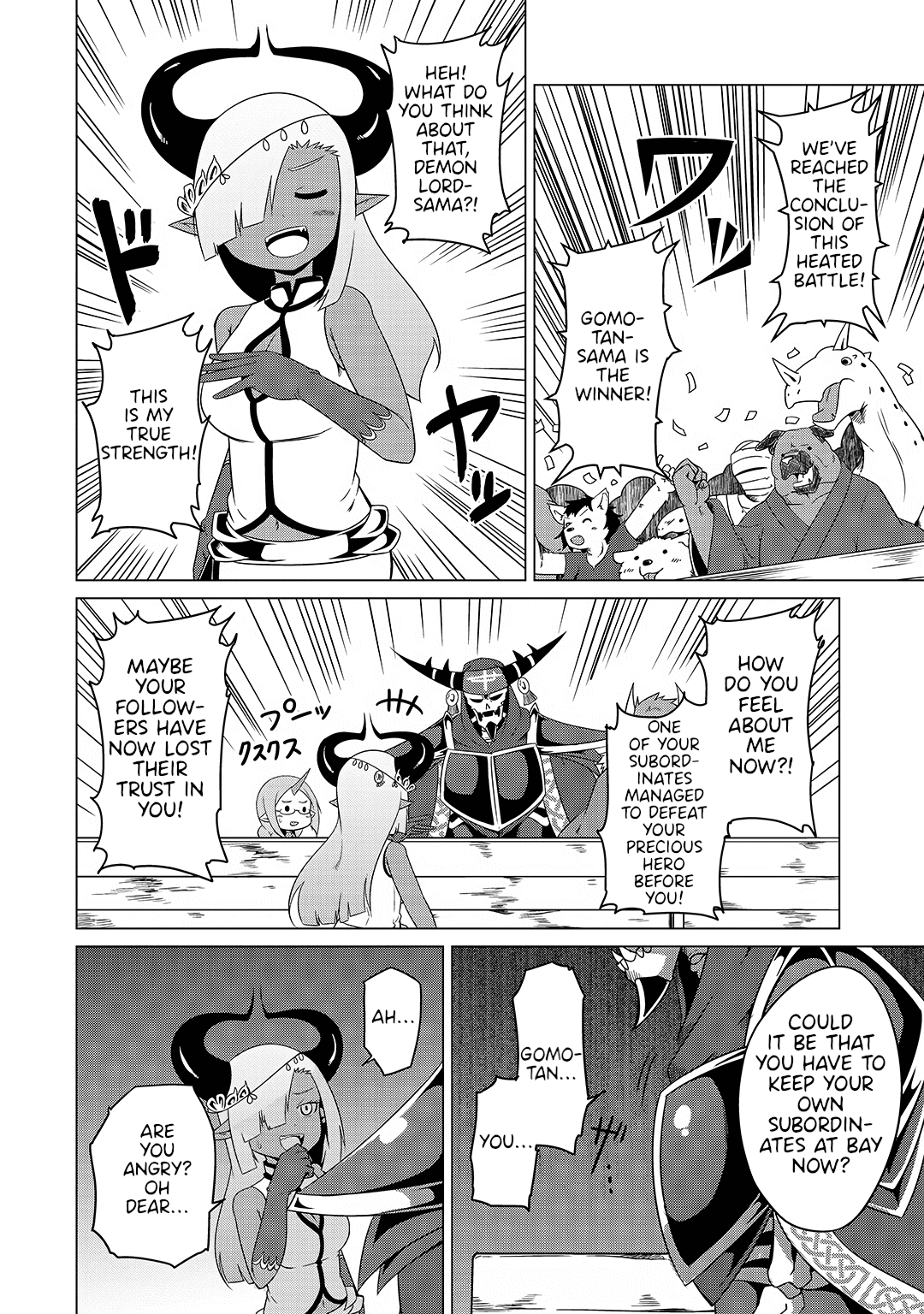 The Devil is Troubled by the Suicidal Heroine Chapter 13 page 12 - Chapter 13: Mana and Gomotan Battle It Out!
