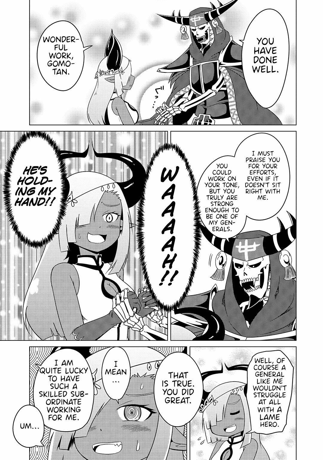 The Devil is Troubled by the Suicidal Heroine Chapter 13 page 13 - Chapter 13: Mana and Gomotan Battle It Out!