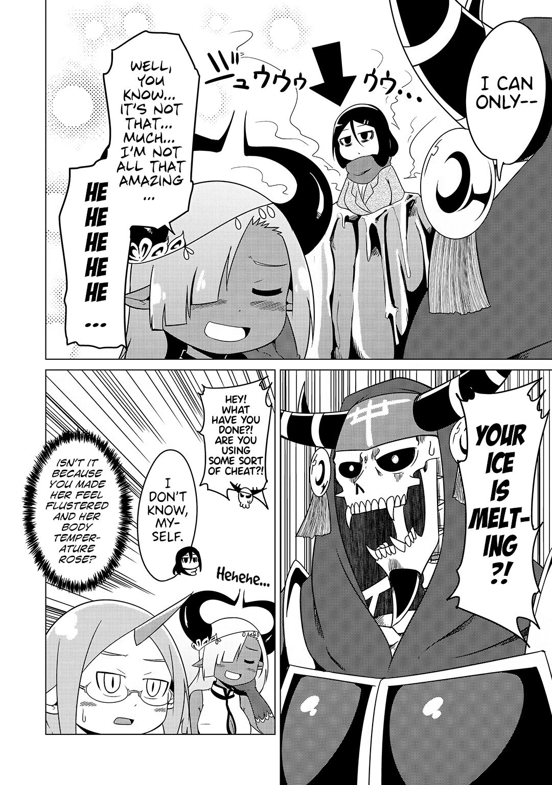 The Devil is Troubled by the Suicidal Heroine Chapter 13 page 14 - Chapter 13: Mana and Gomotan Battle It Out!