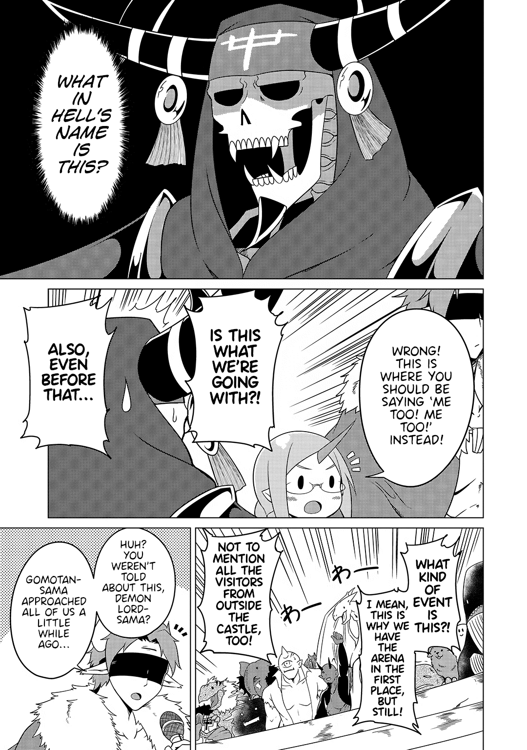 The Devil is Troubled by the Suicidal Heroine Chapter 13 page 5 - Chapter 13: Mana and Gomotan Battle It Out!
