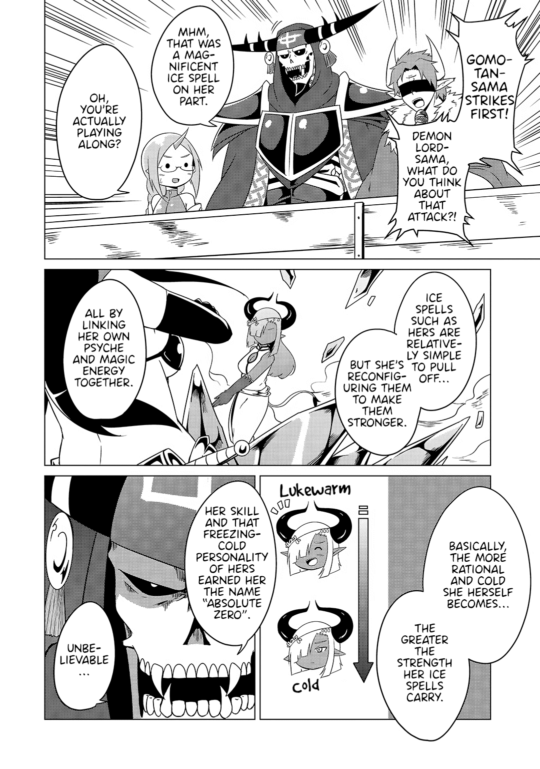 The Devil is Troubled by the Suicidal Heroine Chapter 13 page 8 - Chapter 13: Mana and Gomotan Battle It Out!