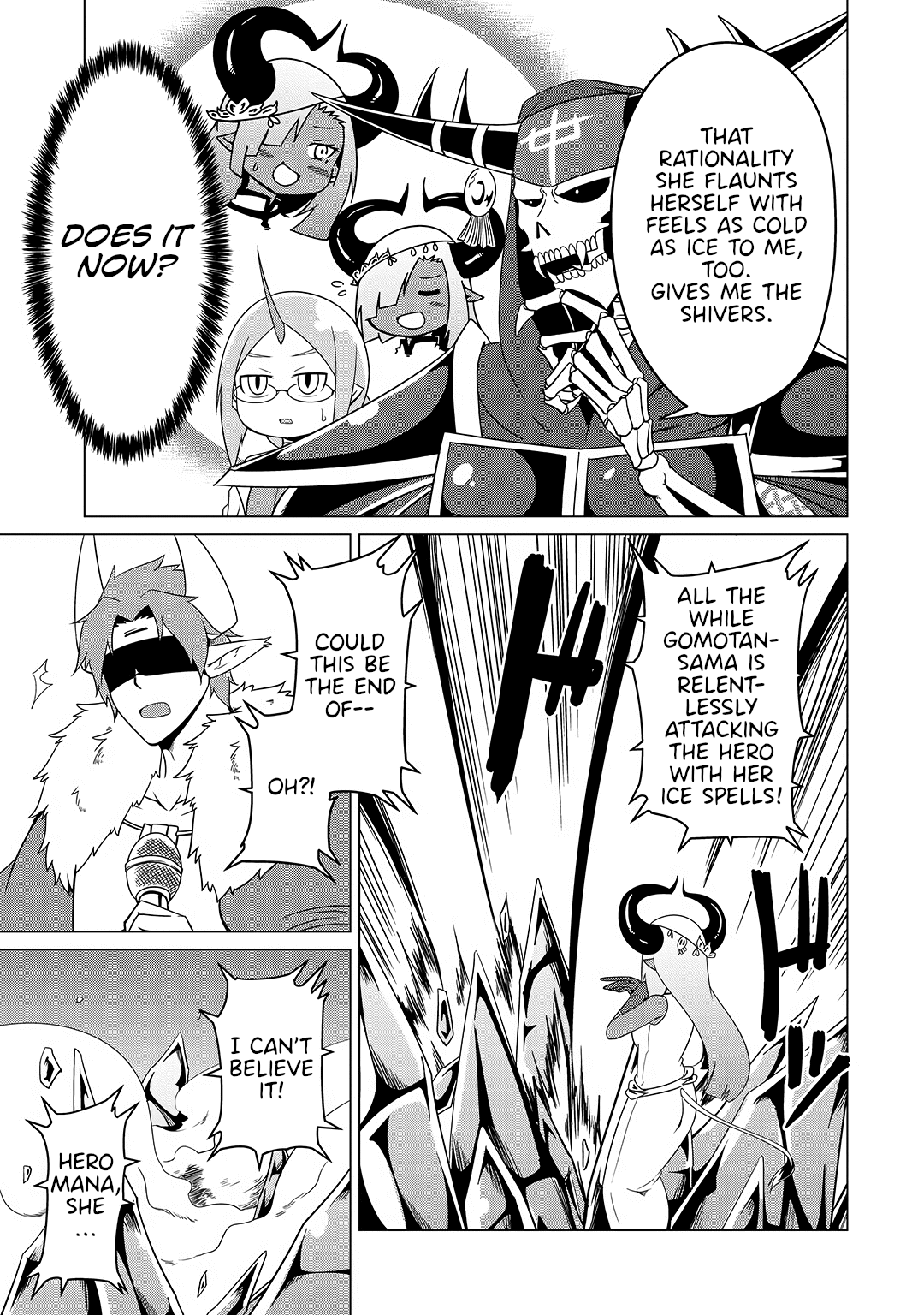 The Devil is Troubled by the Suicidal Heroine Chapter 13 page 9 - Chapter 13: Mana and Gomotan Battle It Out!