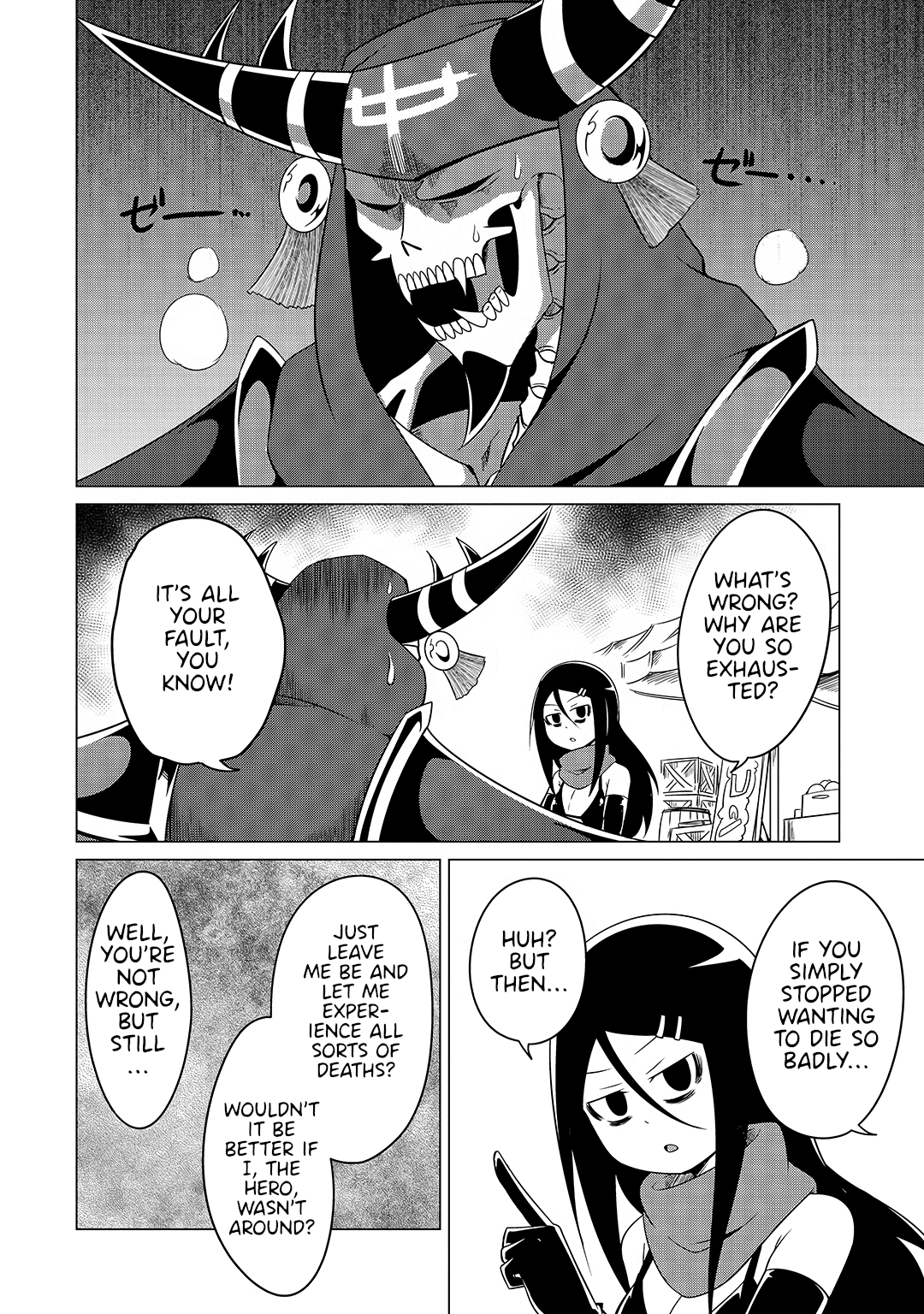 The Devil is Troubled by the Suicidal Heroine Chapter 14 page 10 - Chapter 14: The Festival of Savagery Begins!