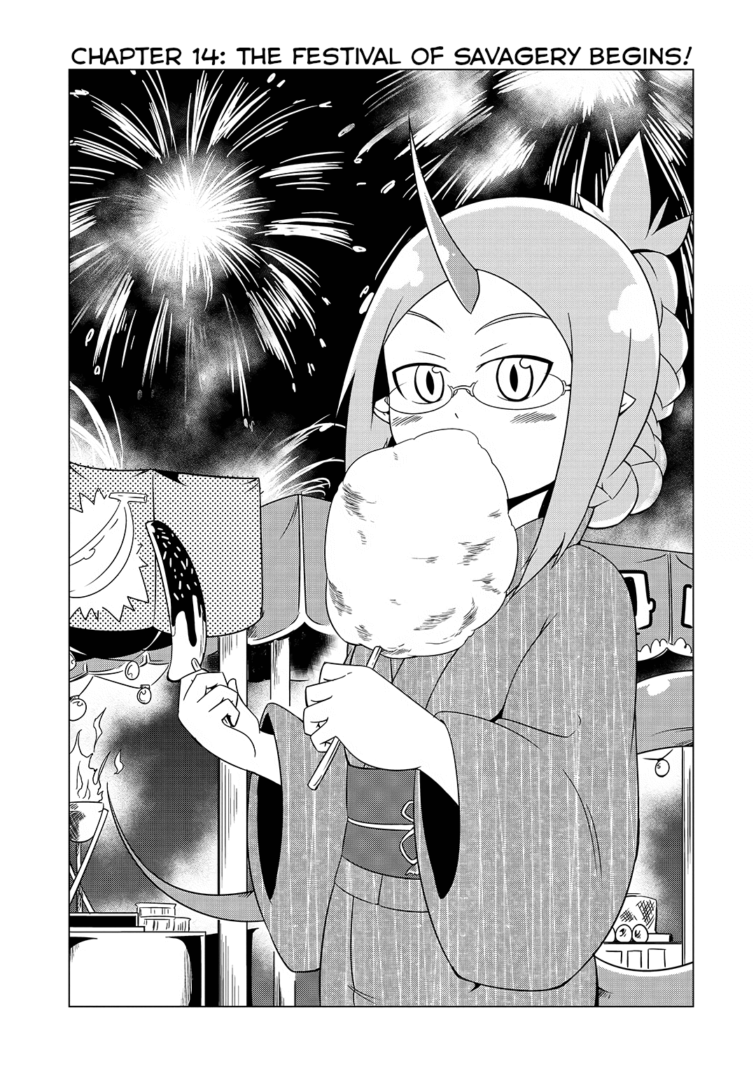 The Devil is Troubled by the Suicidal Heroine Chapter 14 page 3 - Chapter 14: The Festival of Savagery Begins!