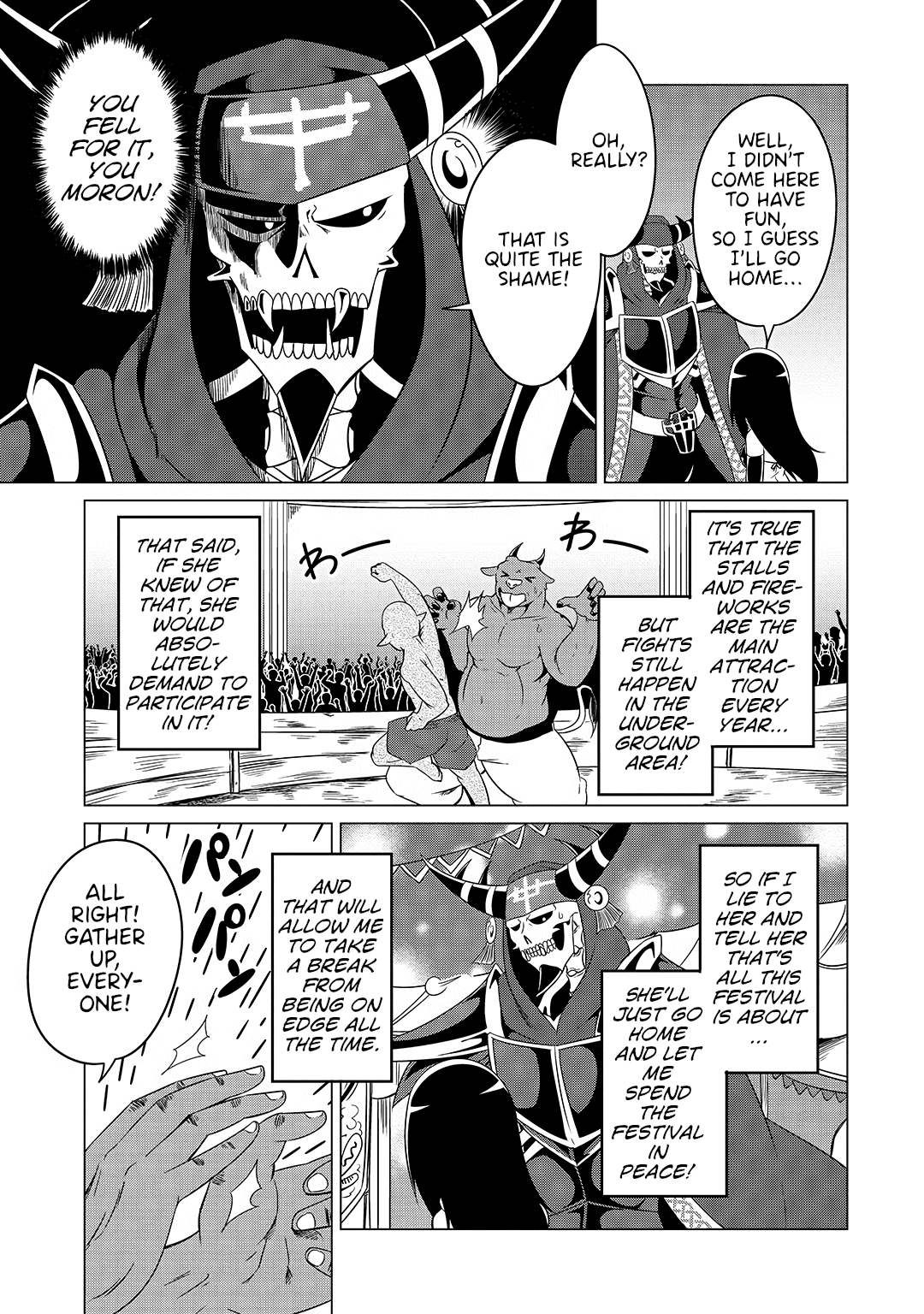 The Devil is Troubled by the Suicidal Heroine Chapter 14 page 5 - Chapter 14: The Festival of Savagery Begins!
