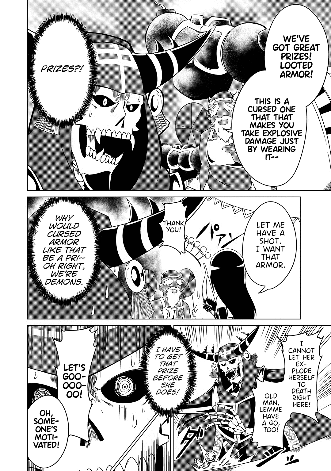 The Devil is Troubled by the Suicidal Heroine Chapter 14 page 6 - Chapter 14: The Festival of Savagery Begins!