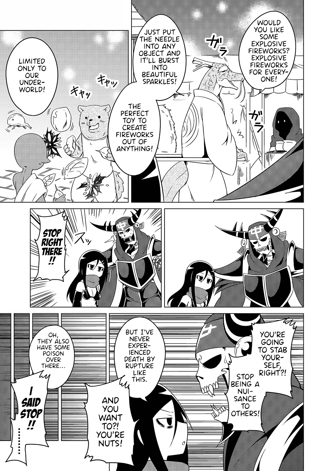 The Devil is Troubled by the Suicidal Heroine Chapter 14 page 9 - Chapter 14: The Festival of Savagery Begins!