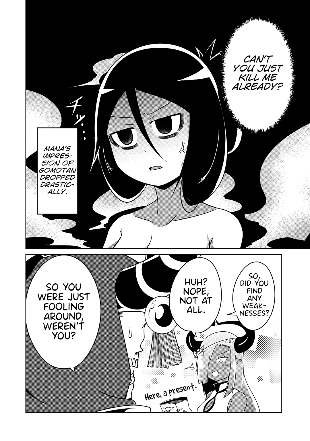 The Devil is Troubled by the Suicidal Heroine Chapter 15 page 14 - Chapter 15: Searching for the Hero’s weakness!