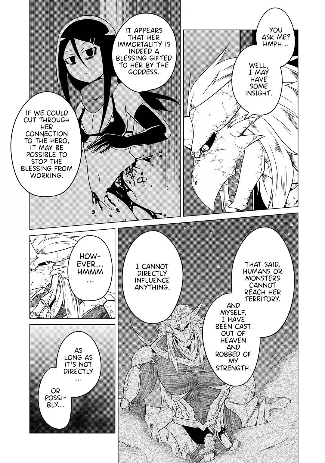 The Devil is Troubled by the Suicidal Heroine Chapter 16 page 5 - Chapter 16: The unemployed Vile Deity is causing nothing but trouble for the Demon Lord!