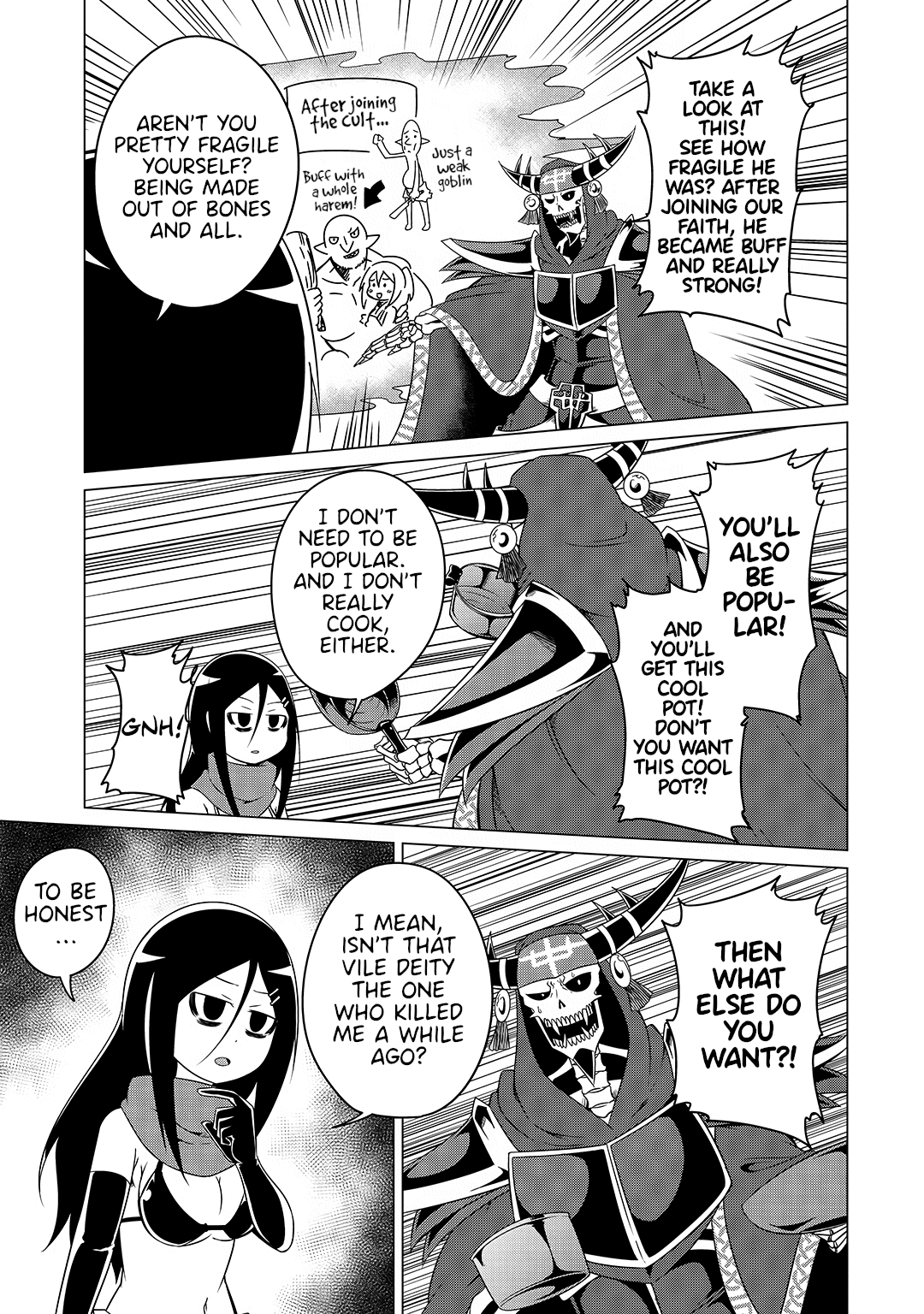 The Devil is Troubled by the Suicidal Heroine Chapter 16 page 9 - Chapter 16: The unemployed Vile Deity is causing nothing but trouble for the Demon Lord!