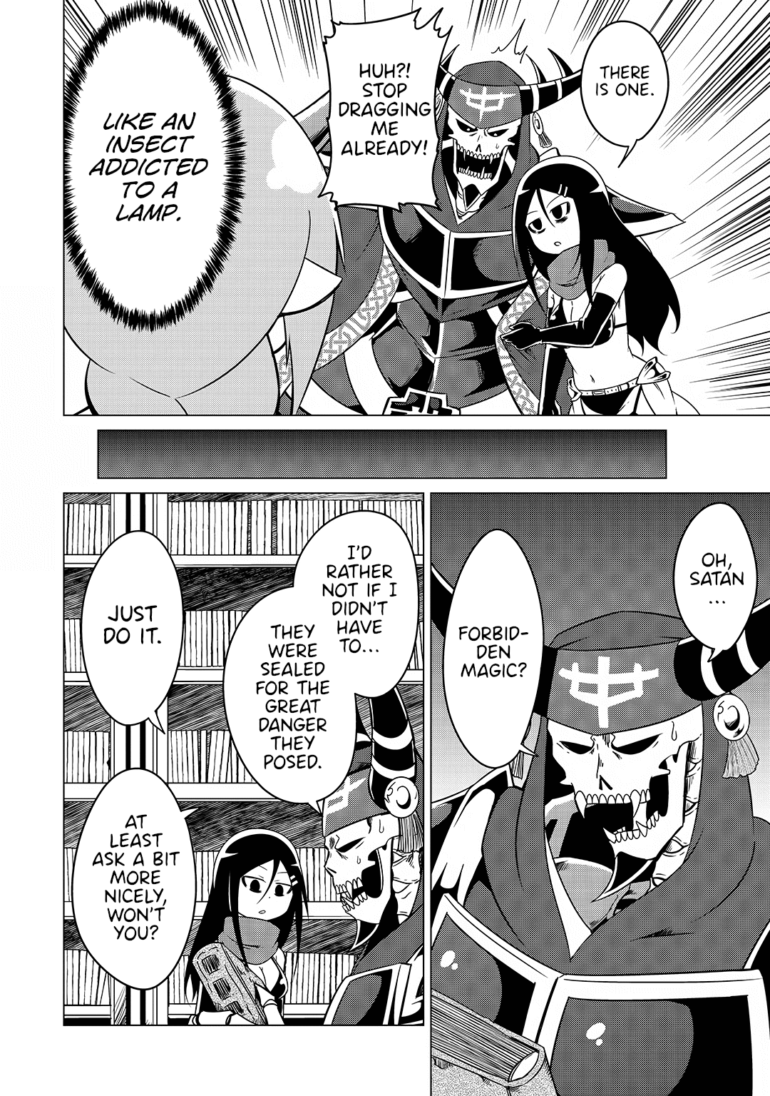 The Devil is Troubled by the Suicidal Heroine Chapter 17 page 6 - Chapter 17: Killing Mana with a forbidden curse!