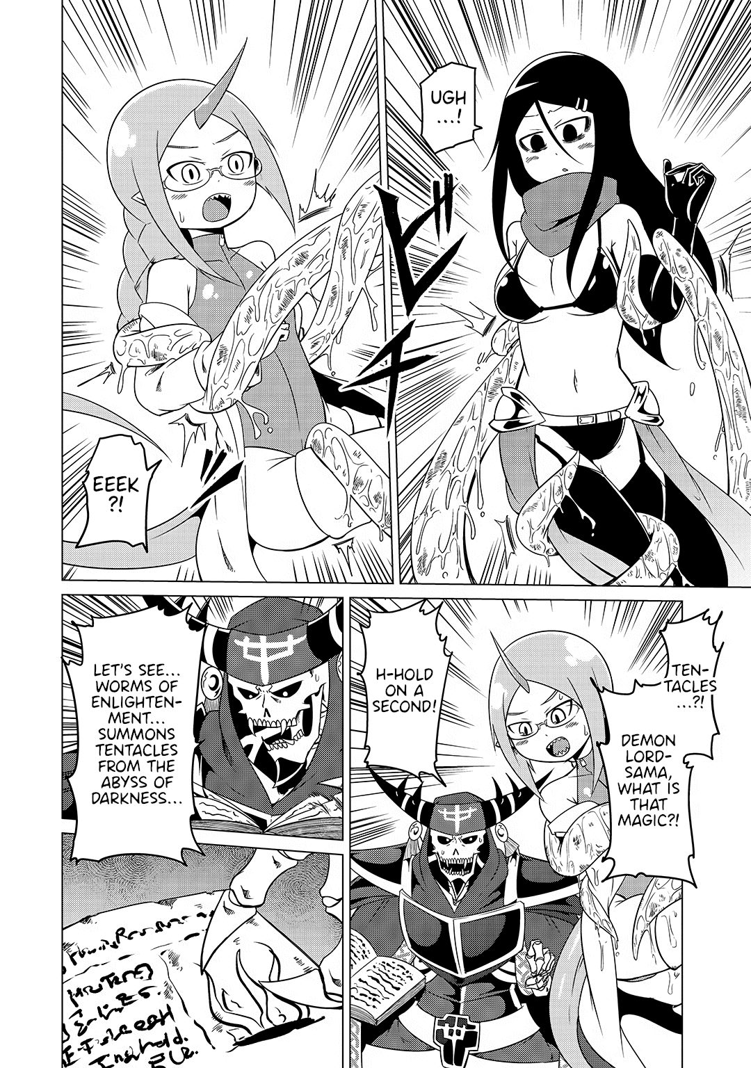 The Devil is Troubled by the Suicidal Heroine Chapter 17 page 8 - Chapter 17: Killing Mana with a forbidden curse!