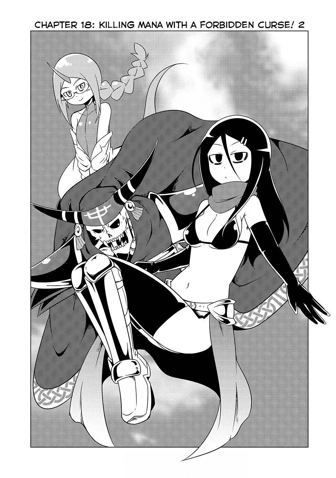 The Devil is Troubled by the Suicidal Heroine Chapter 18 page 3 - Chapter 18: Killing Mana with a forbidden curse! 2 [END]